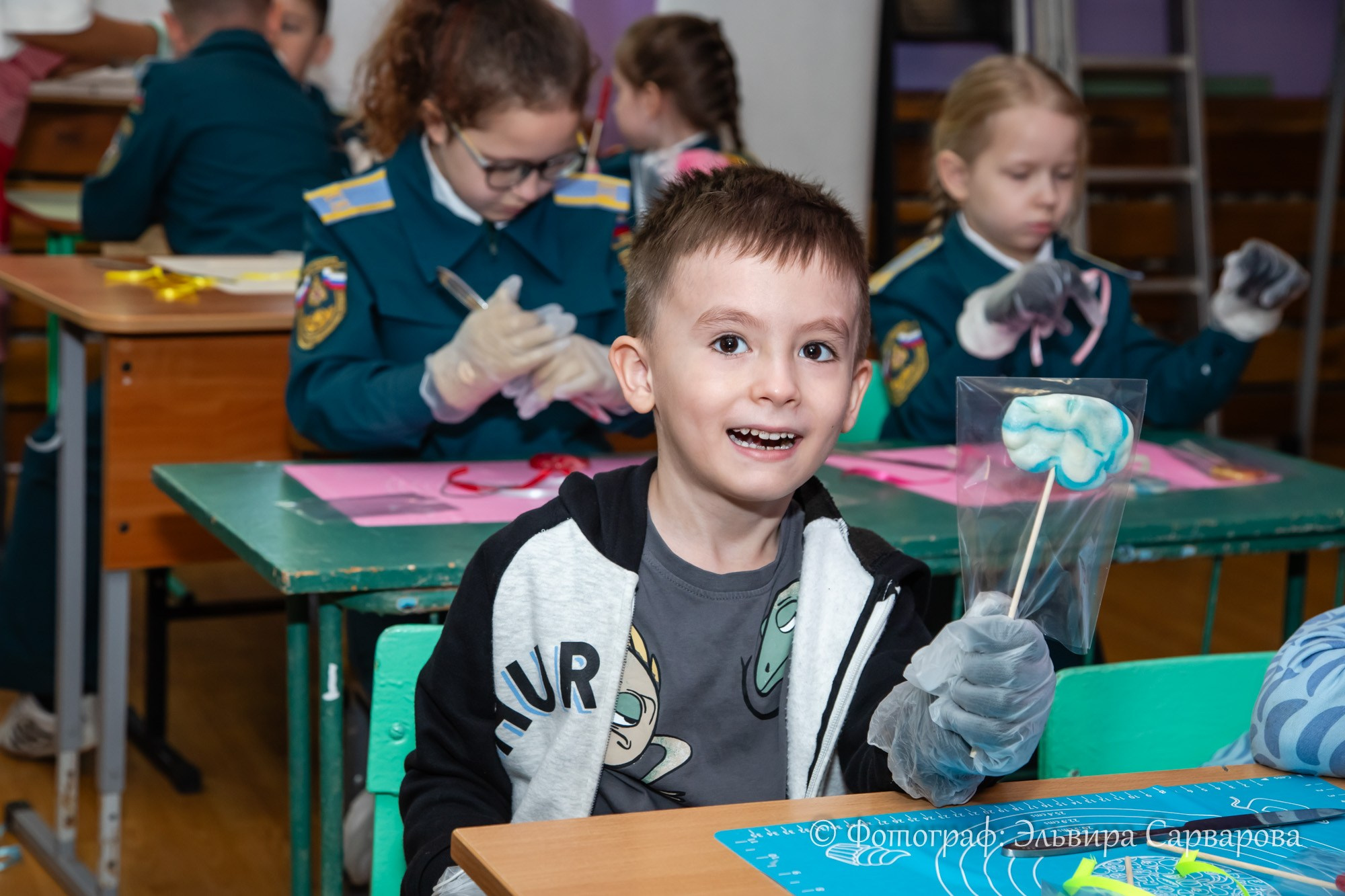 МК по карамели для ЦО 69. Репортажный Фотограф