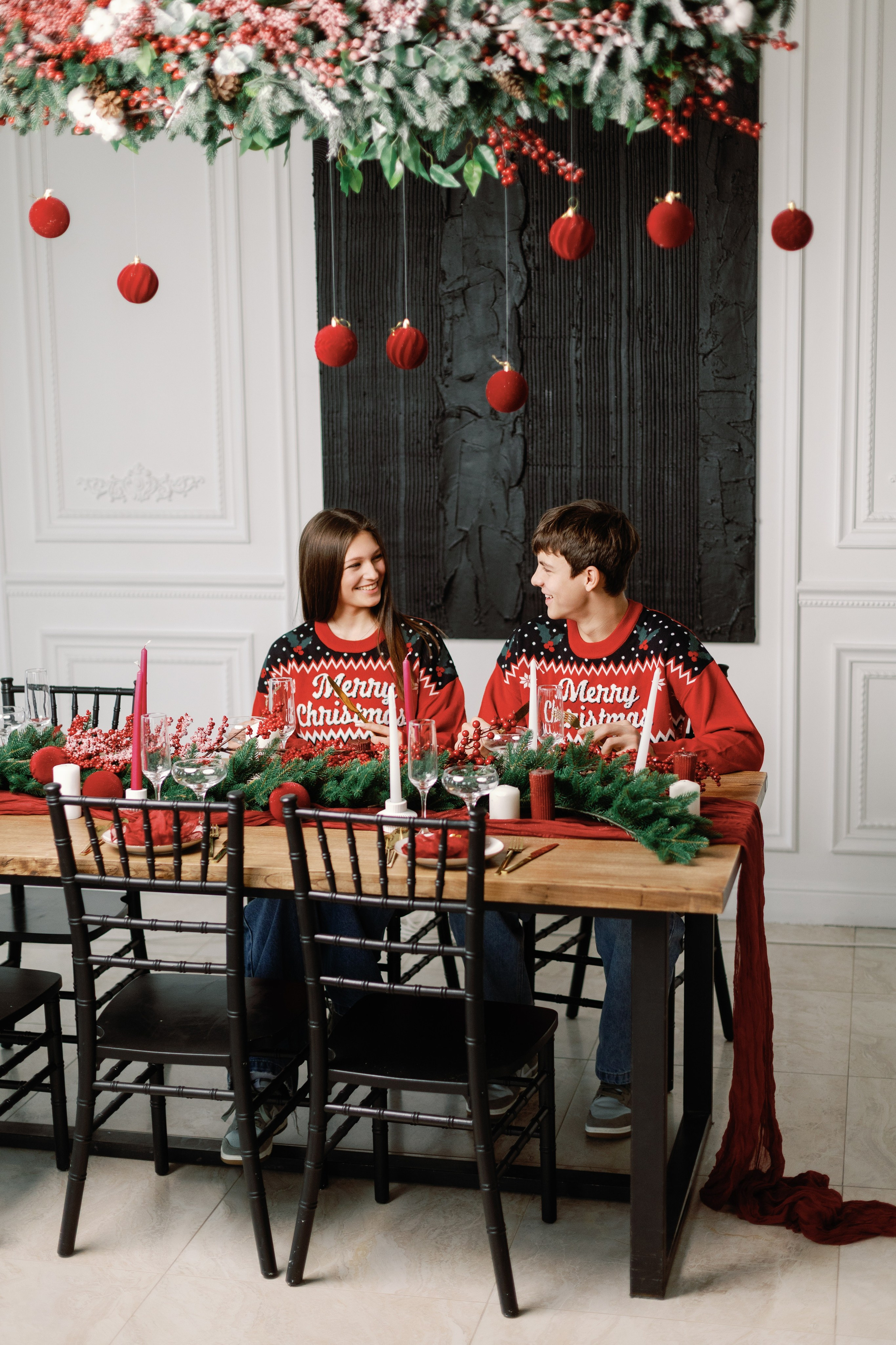 Новогодняя фотосессия в Ростове в фотостудии