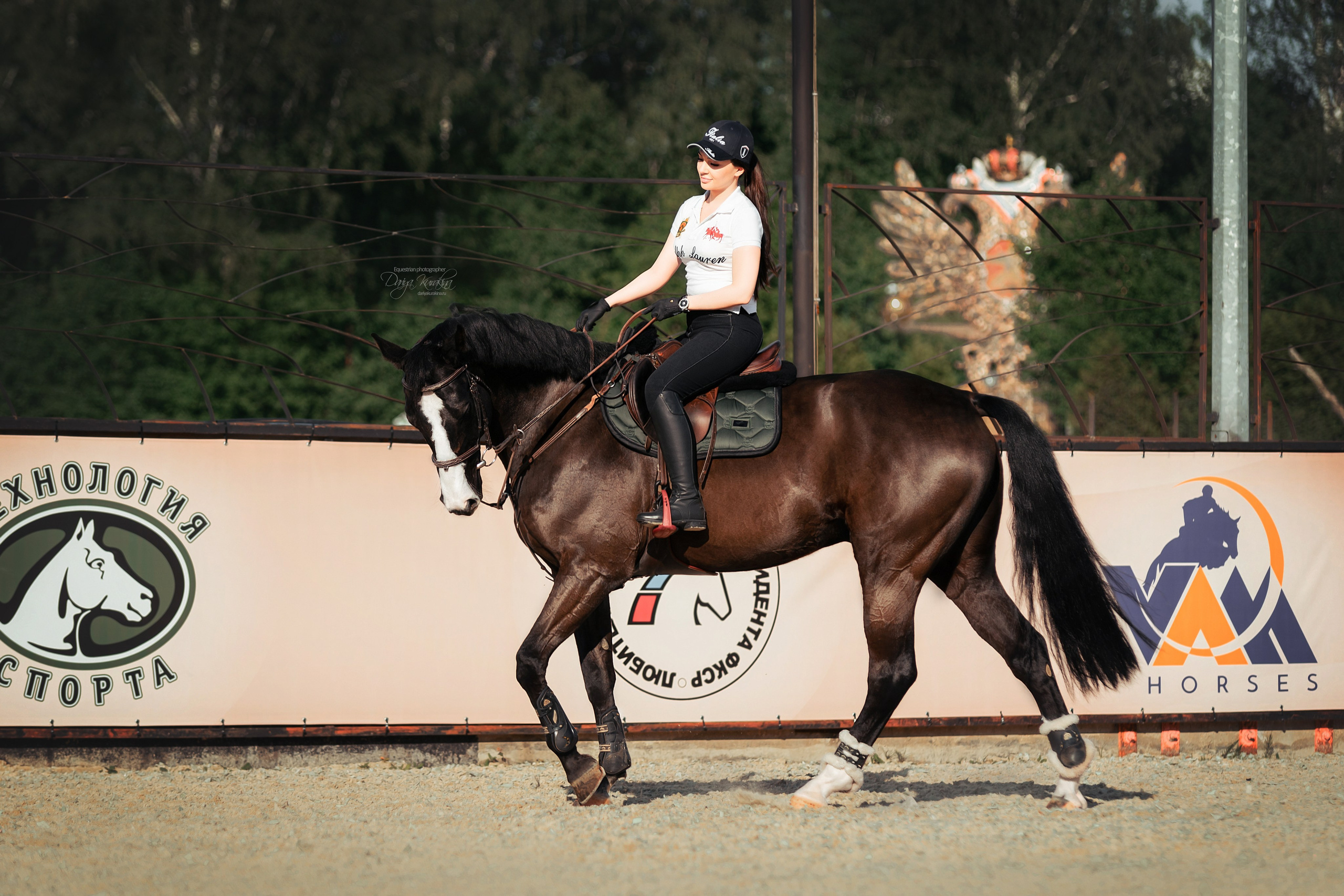 Милена и Лирс. Конный фотограф Куракина Дарья • Фотосессии с лошадьми