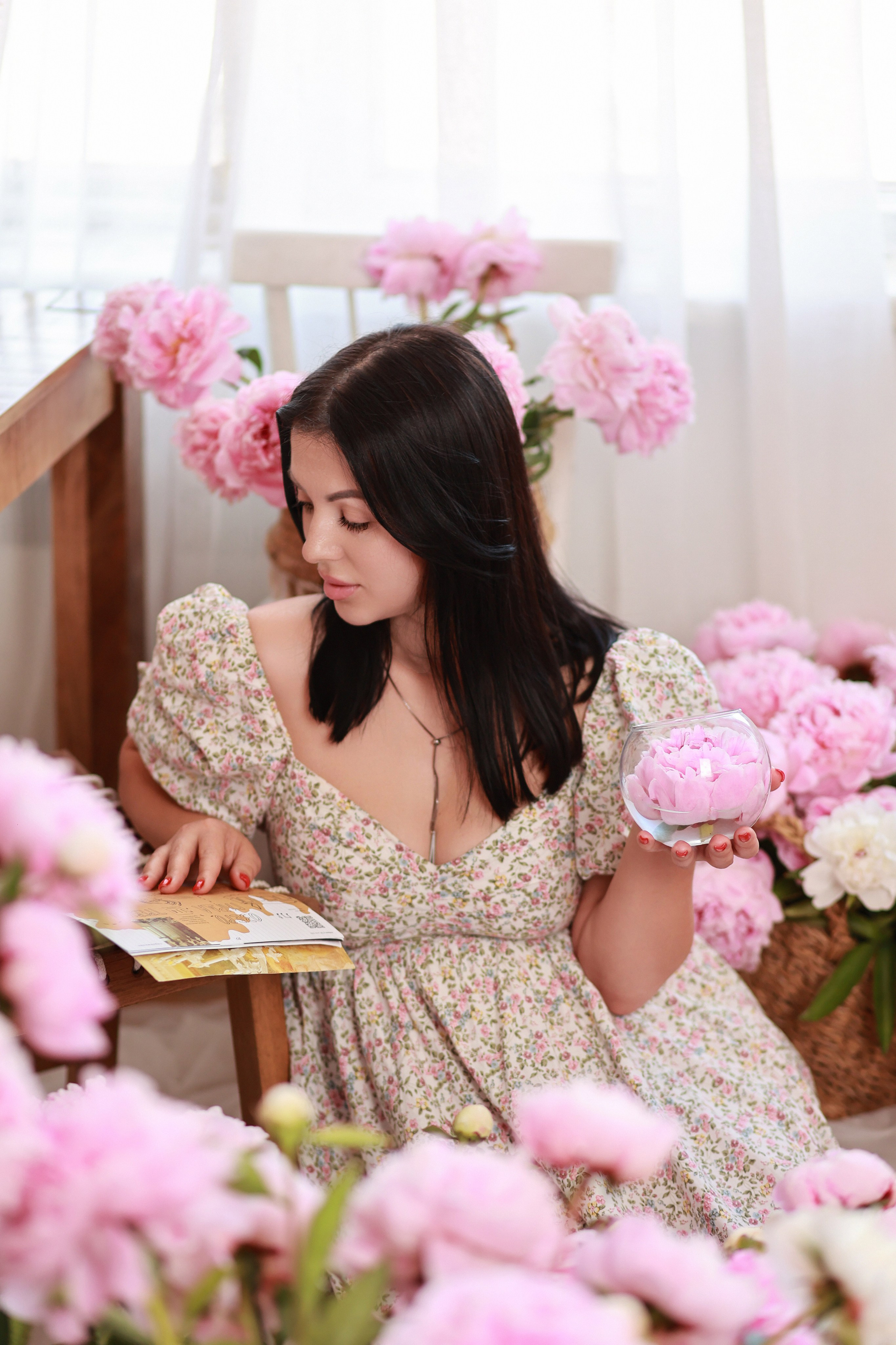 Пионы. Детский семейный фотограф Краснодар