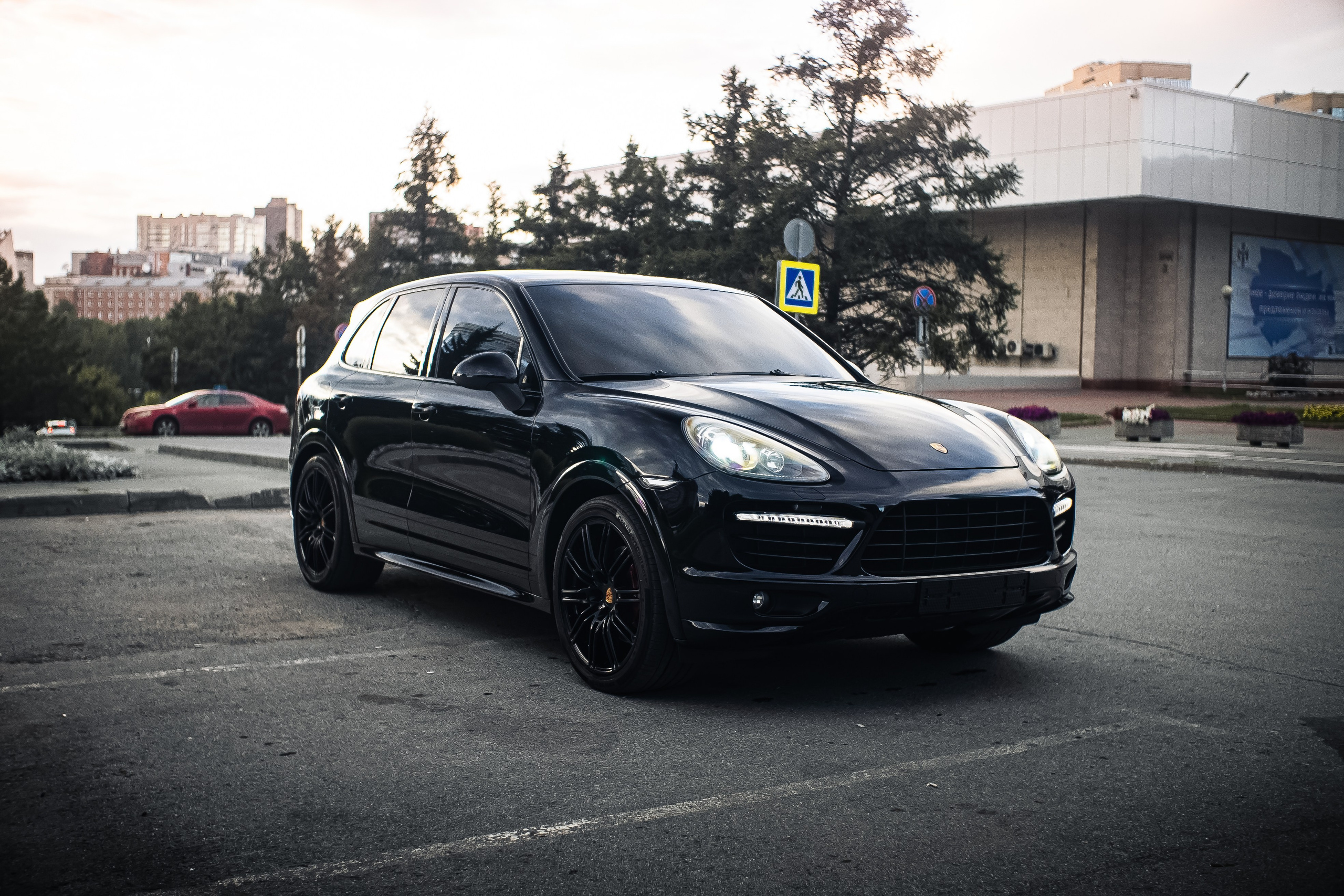 PORSCHE CAYENNE. Фотограф в Новосибирске Владислав Унтерберг