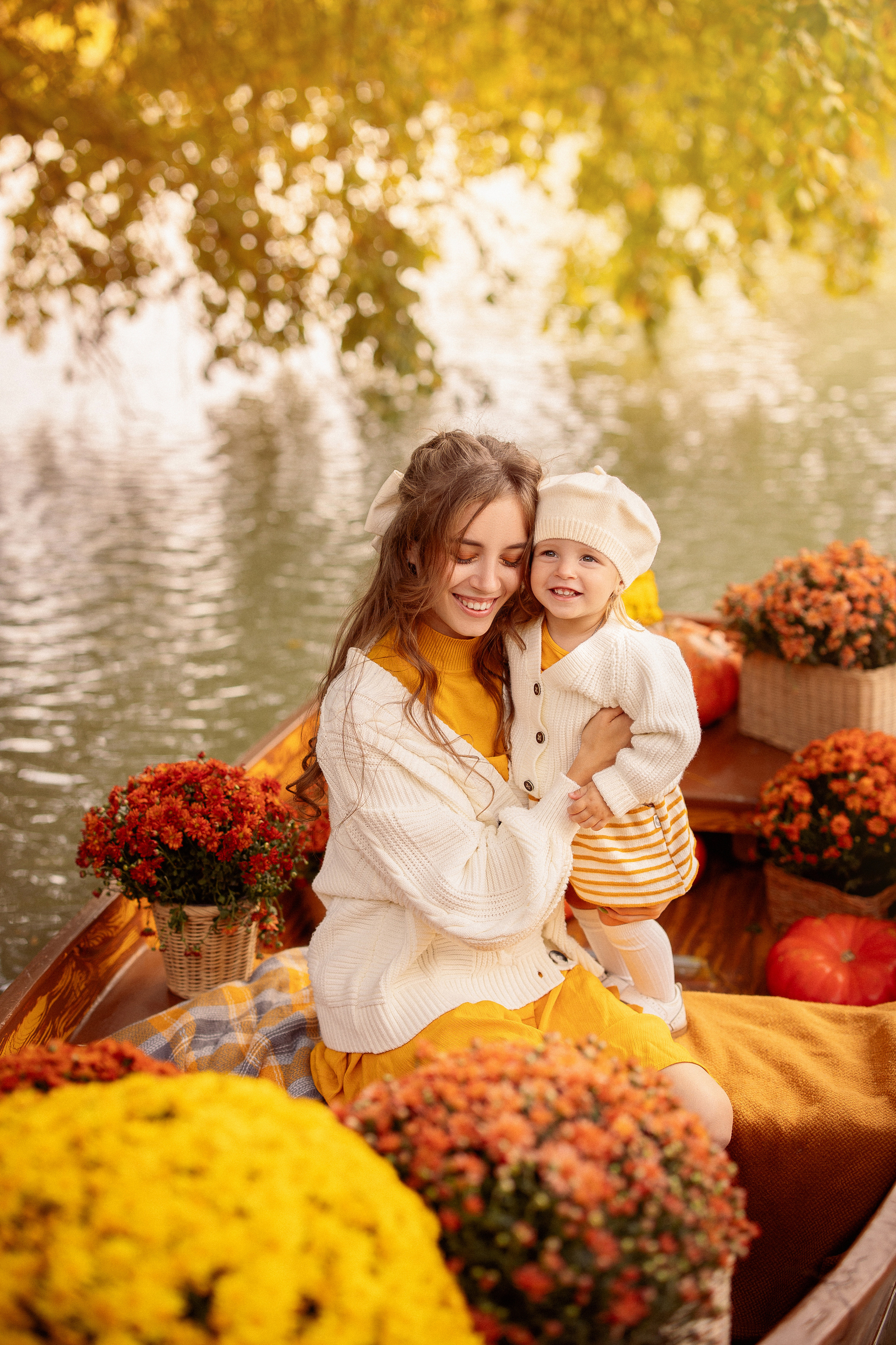 ЛОДКА, осень. Семейный и детский фотограф в Краснодаре Анна Трашкова