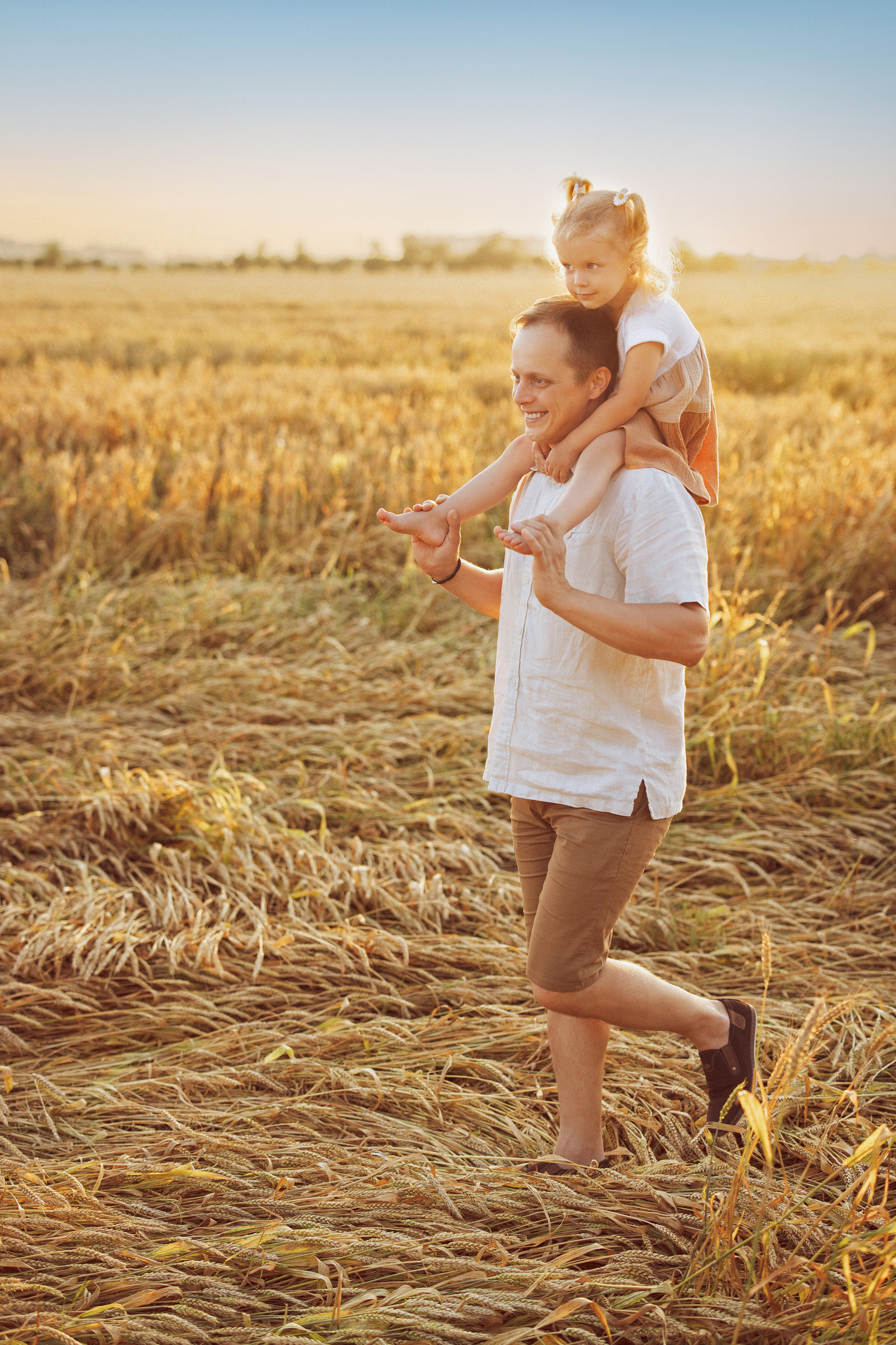 Пшеничное поле, семья Лизы. Семейный и детский фотограф в Краснодаре Анна Трашкова