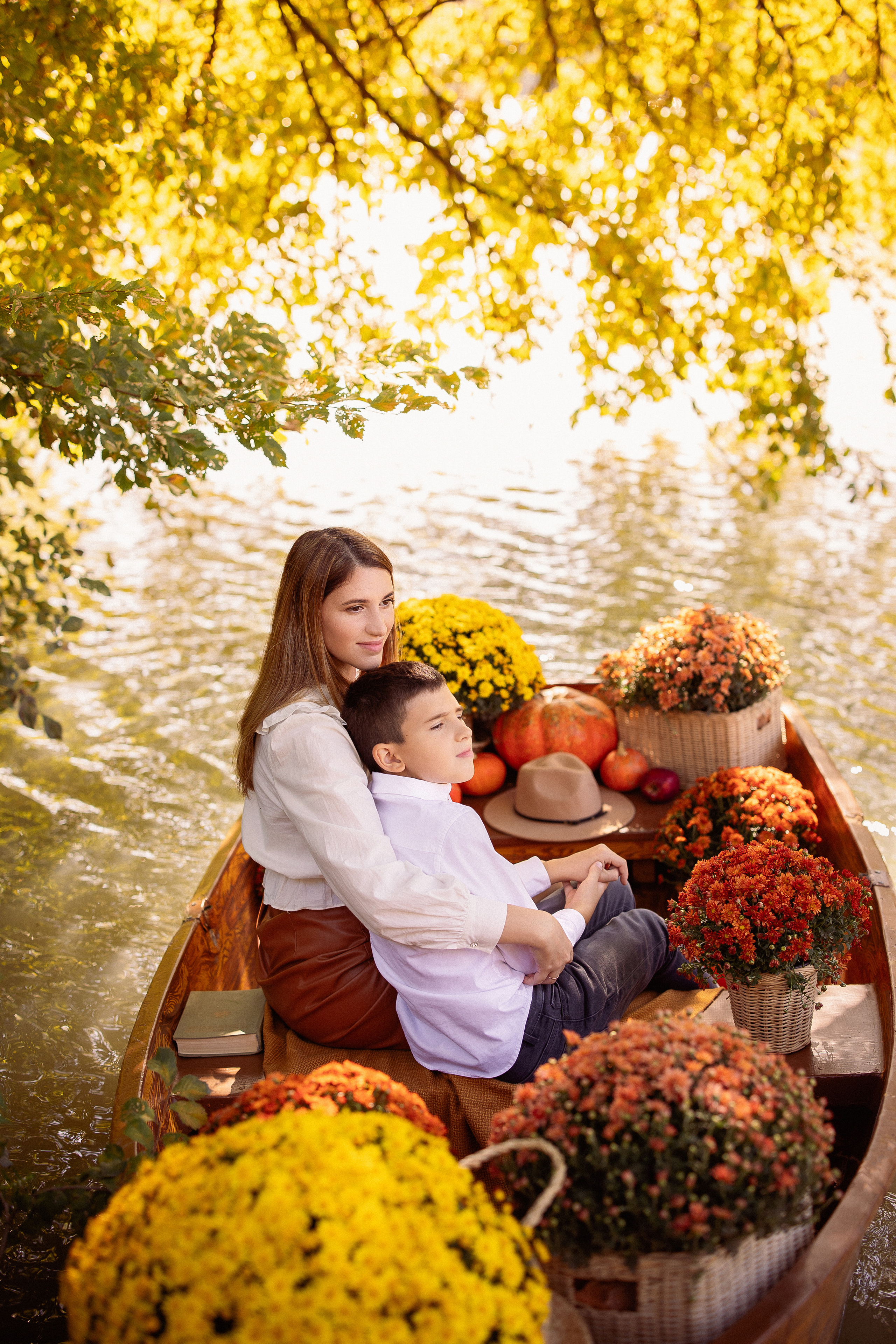 ЛОДКА, осень. Семейный и детский фотограф в Краснодаре Анна Трашкова