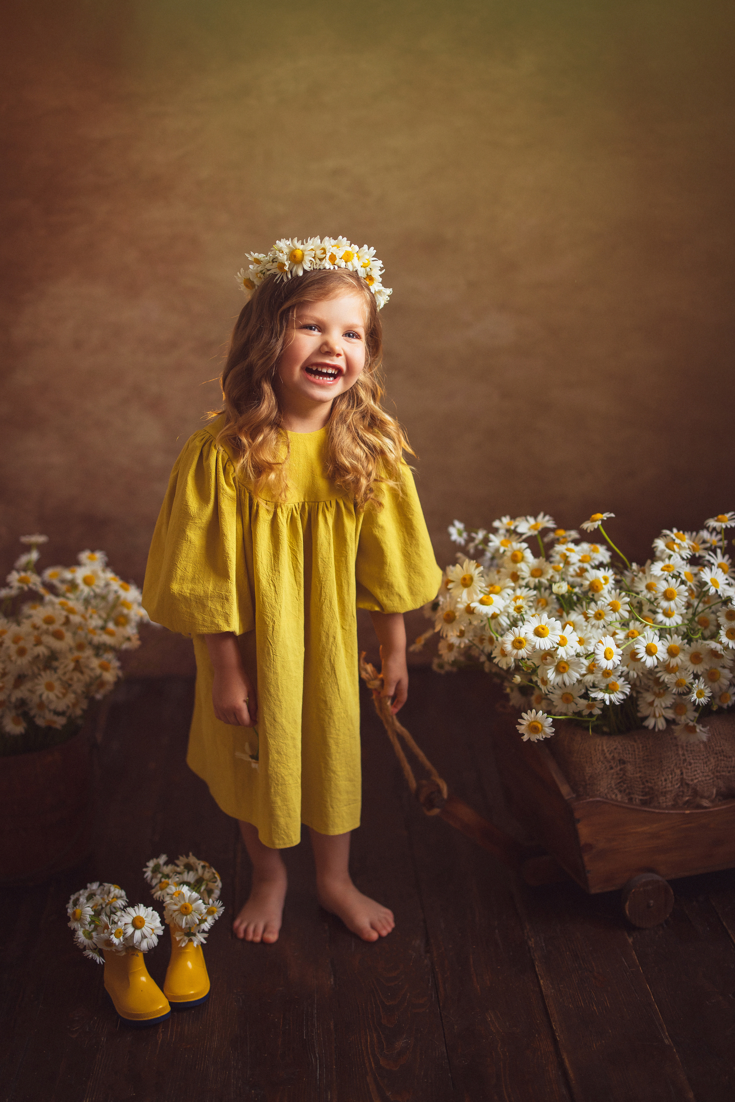 Ромашки, Фотостудия «АНТУРАЖ». Семейный и детский фотограф в Краснодаре Анна Трашкова