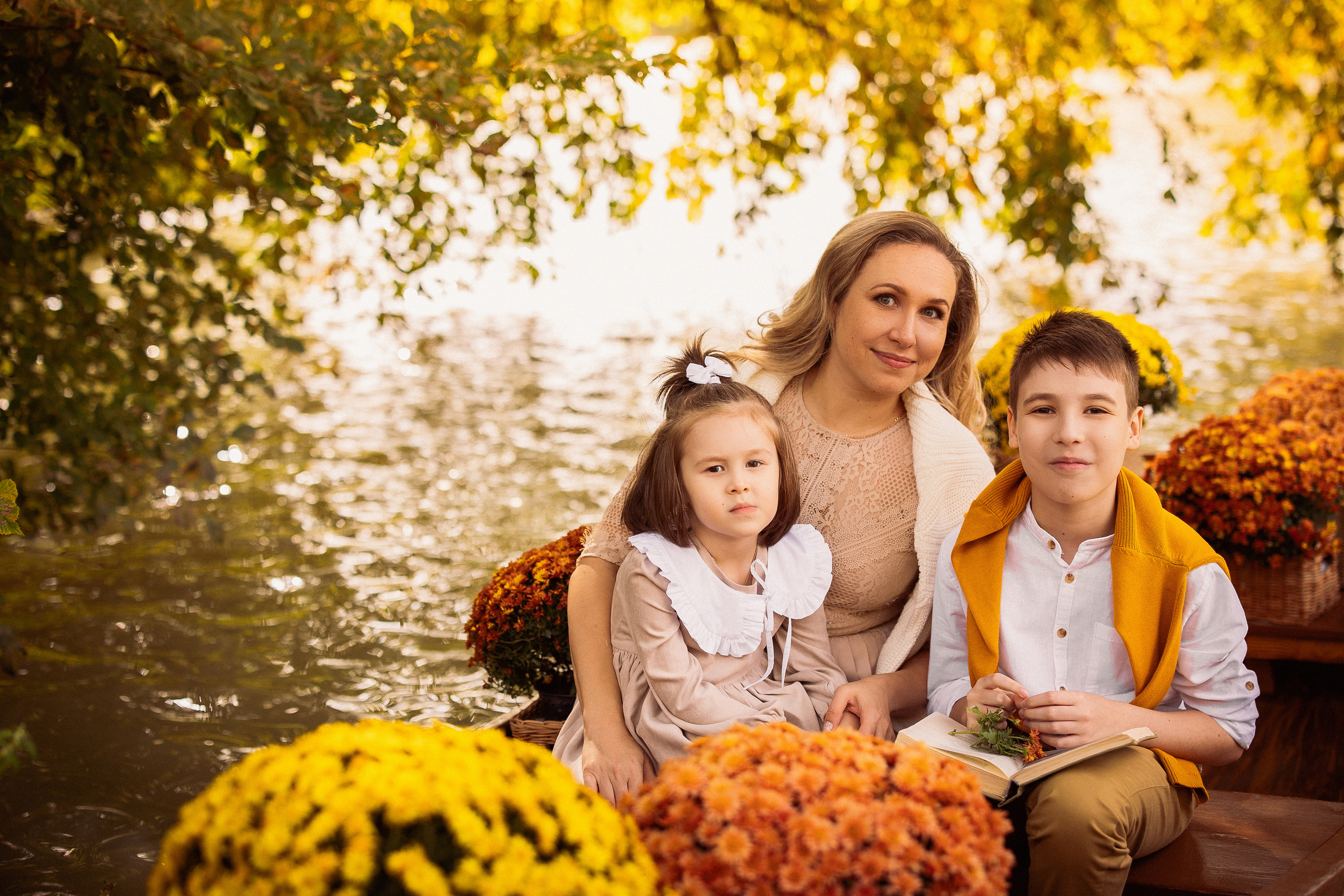 ЛОДКА, осень. Семейный и детский фотограф в Краснодаре Анна Трашкова