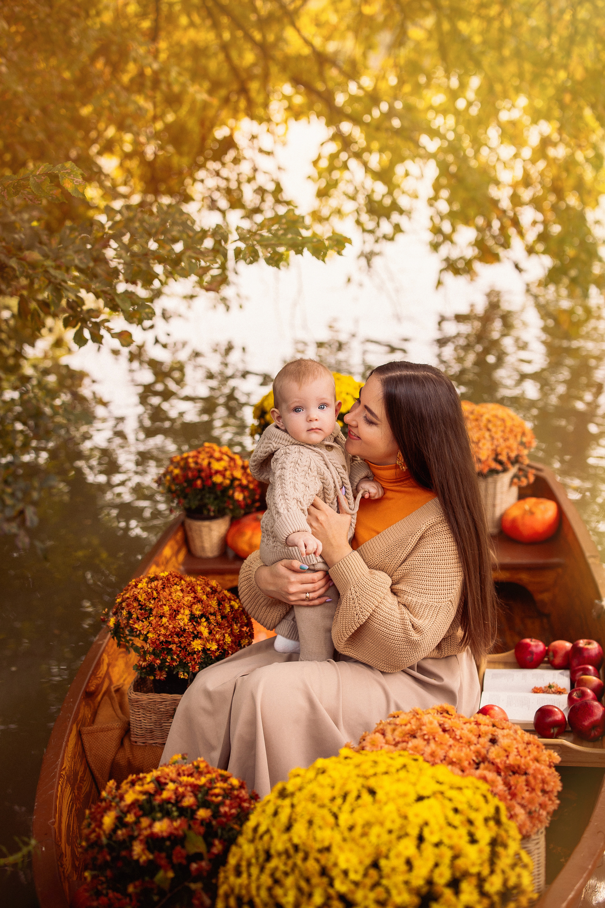 ЛОДКА, осень. Семейный и детский фотограф в Краснодаре Анна Трашкова