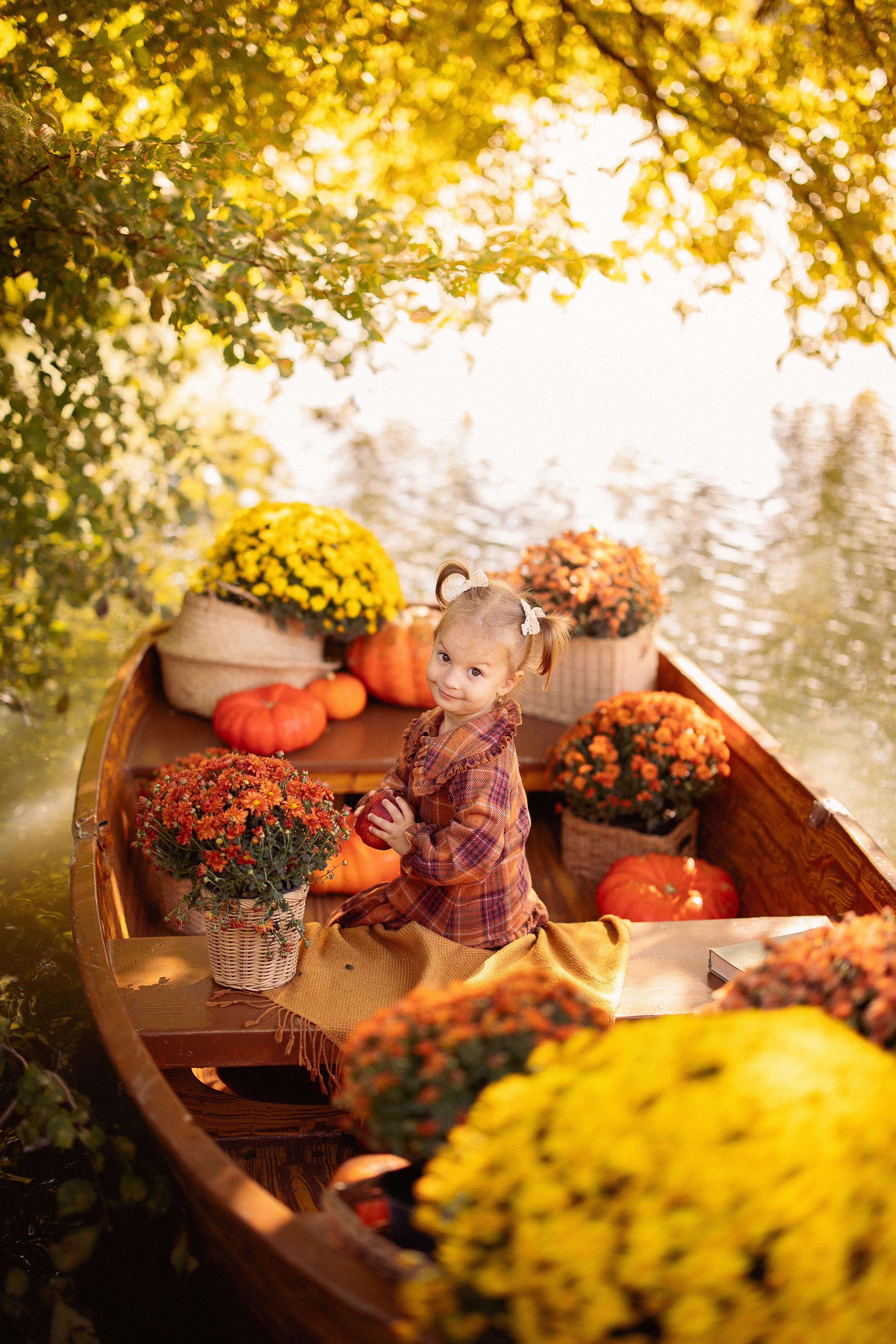 ЛОДКА, осень. Семейный и детский фотограф в Краснодаре Анна Трашкова