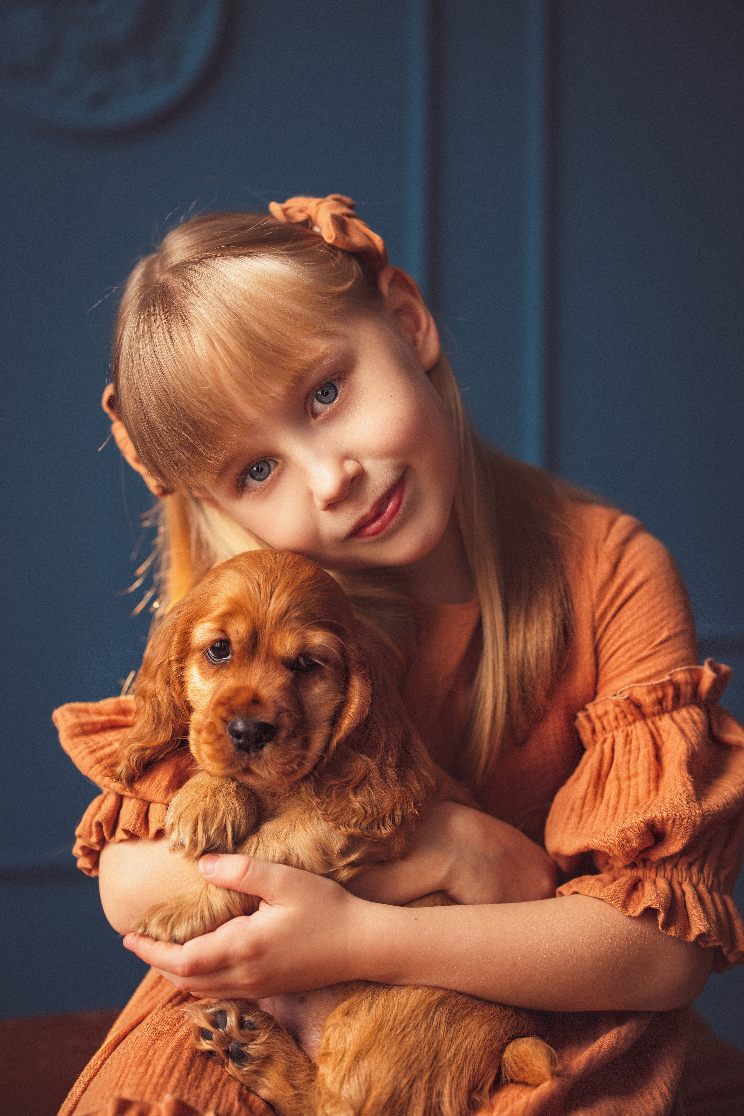 ЩЕНКИ (Кокер — спаниель). Семейный и детский фотограф в Краснодаре Анна Трашкова