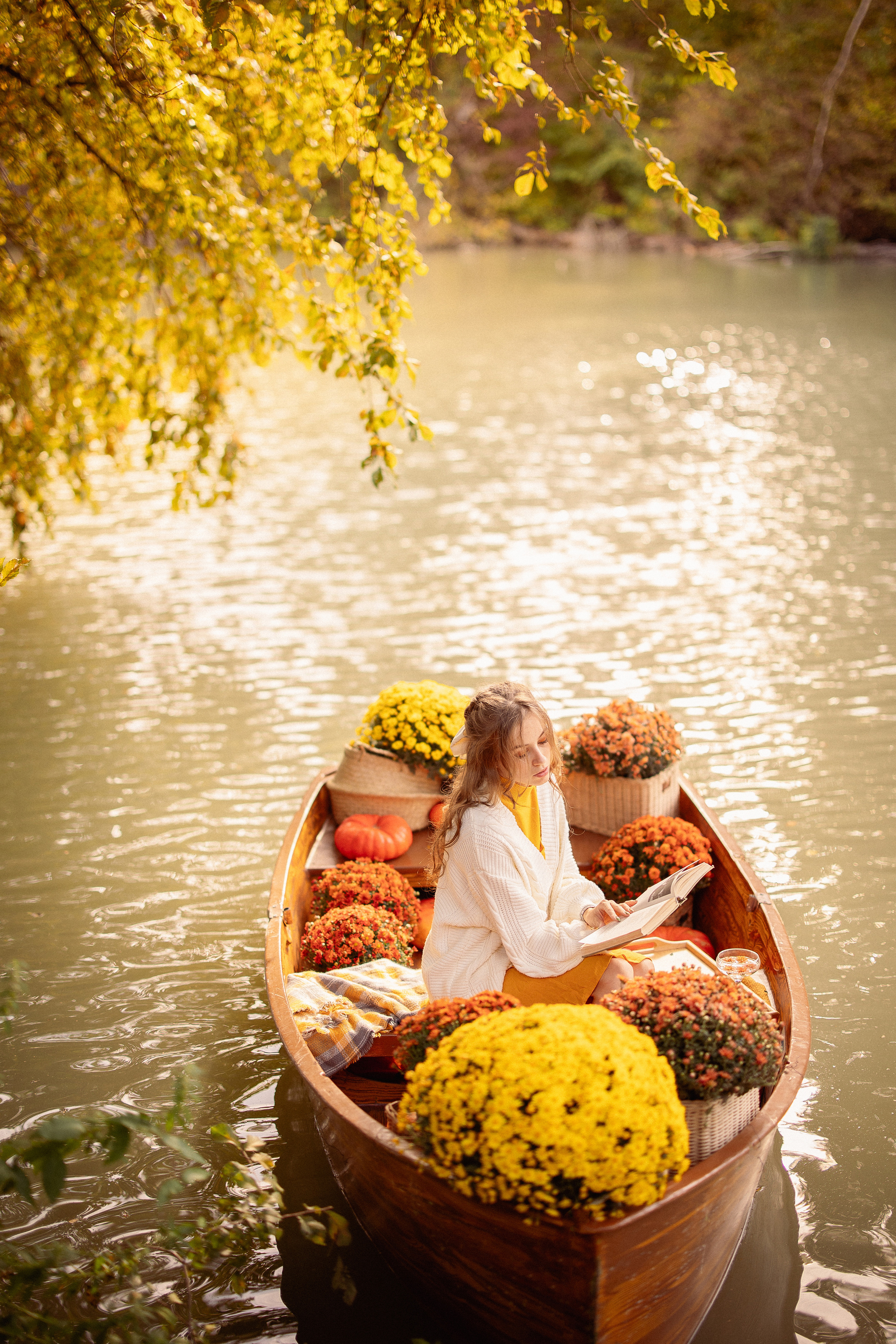 ЛОДКА, осень. Семейный и детский фотограф в Краснодаре Анна Трашкова