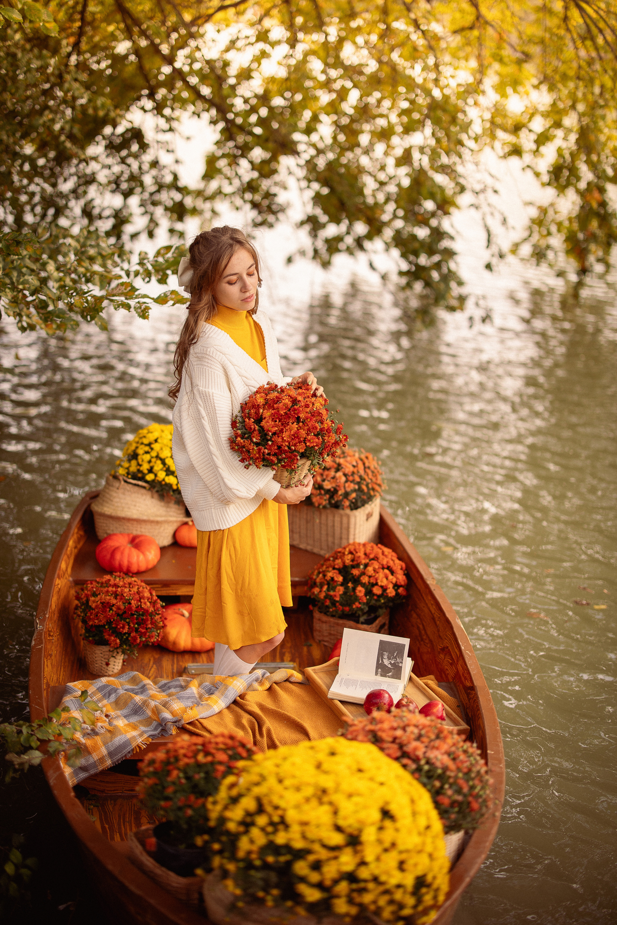 ЛОДКА, осень. Семейный и детский фотограф в Краснодаре Анна Трашкова