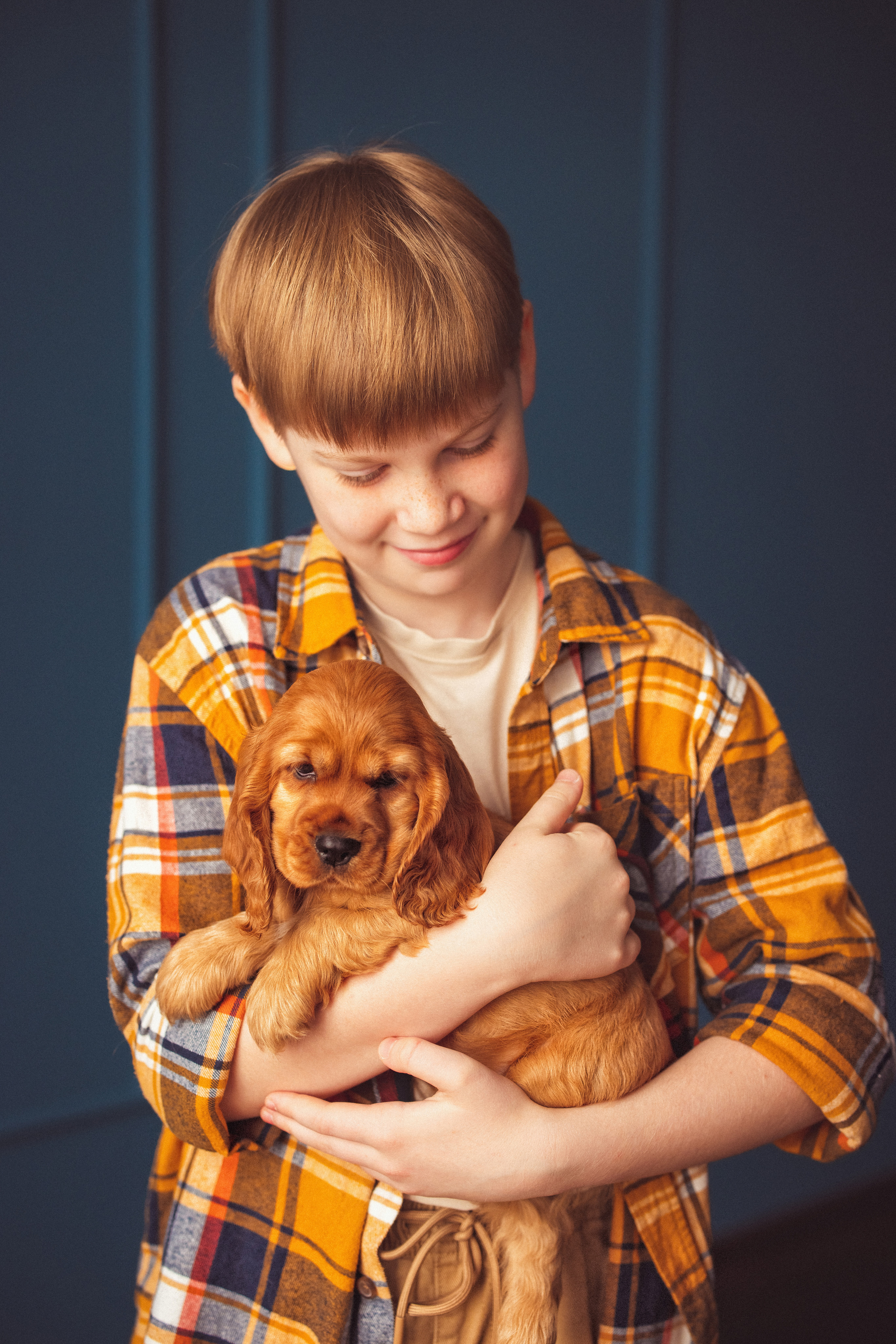 ЩЕНКИ (Кокер — спаниель). Семейный и детский фотограф в Краснодаре Анна Трашкова