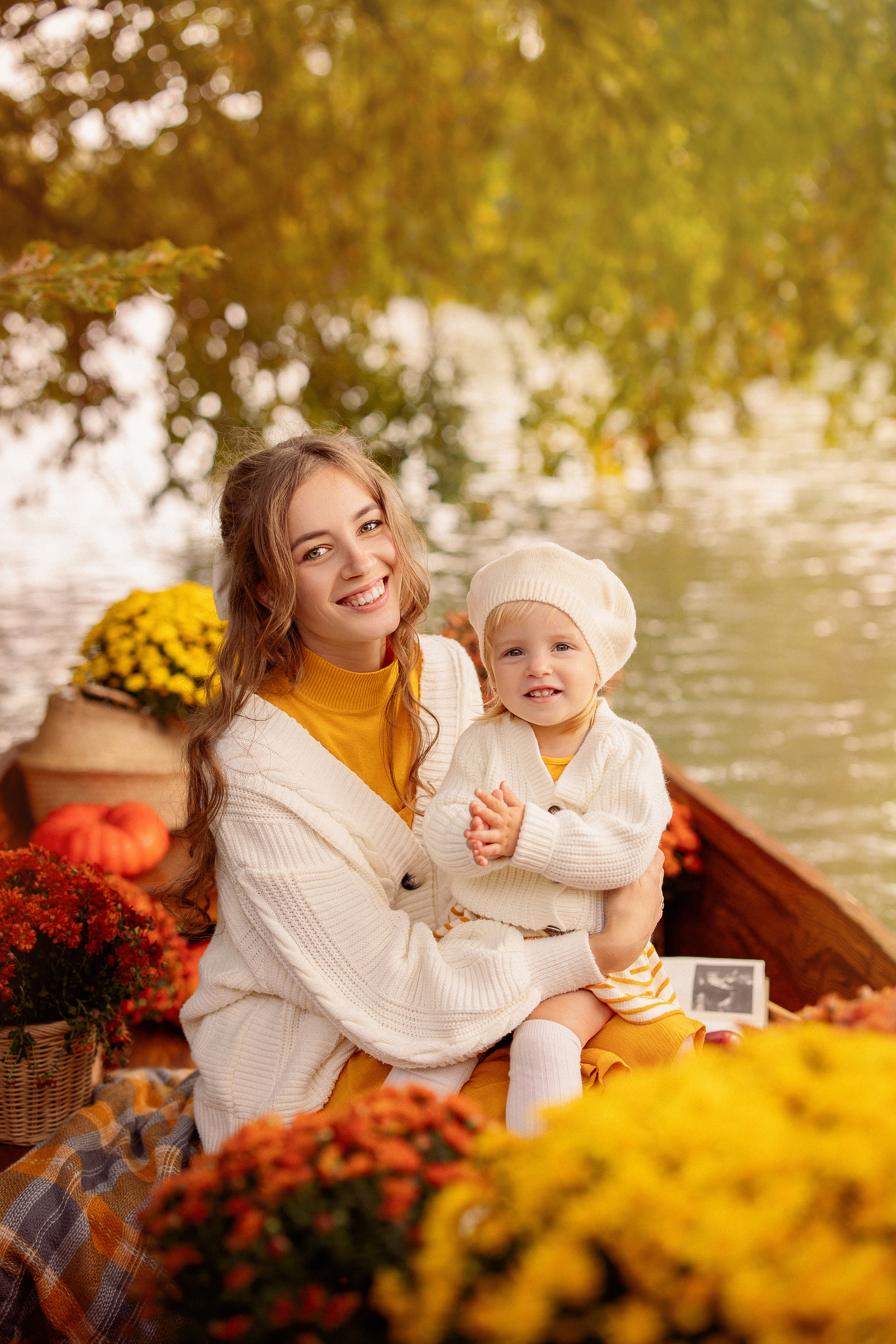 ЛОДКА, осень. Семейный и детский фотограф в Краснодаре Анна Трашкова