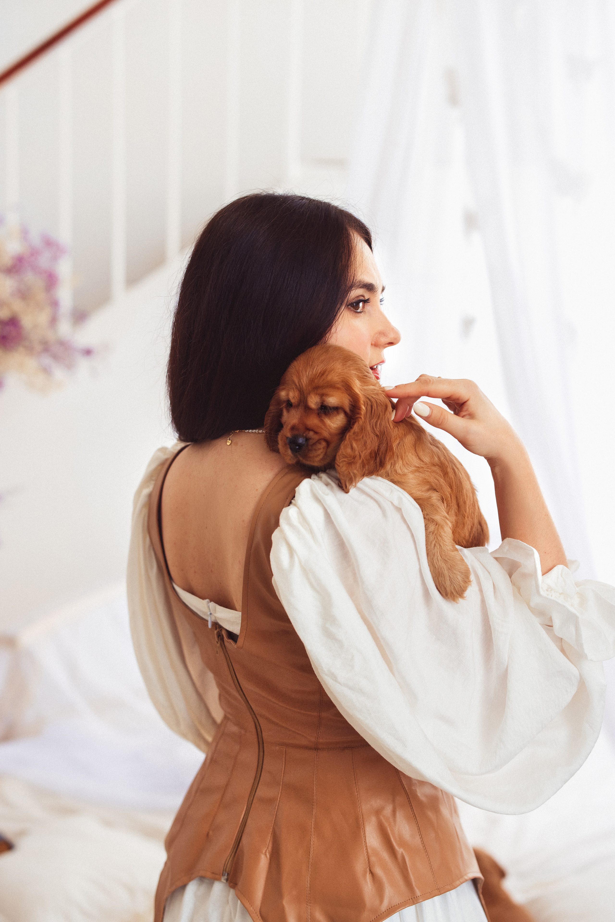 ЩЕНКИ (Кокер — спаниель). Семейный и детский фотограф в Краснодаре Анна Трашкова