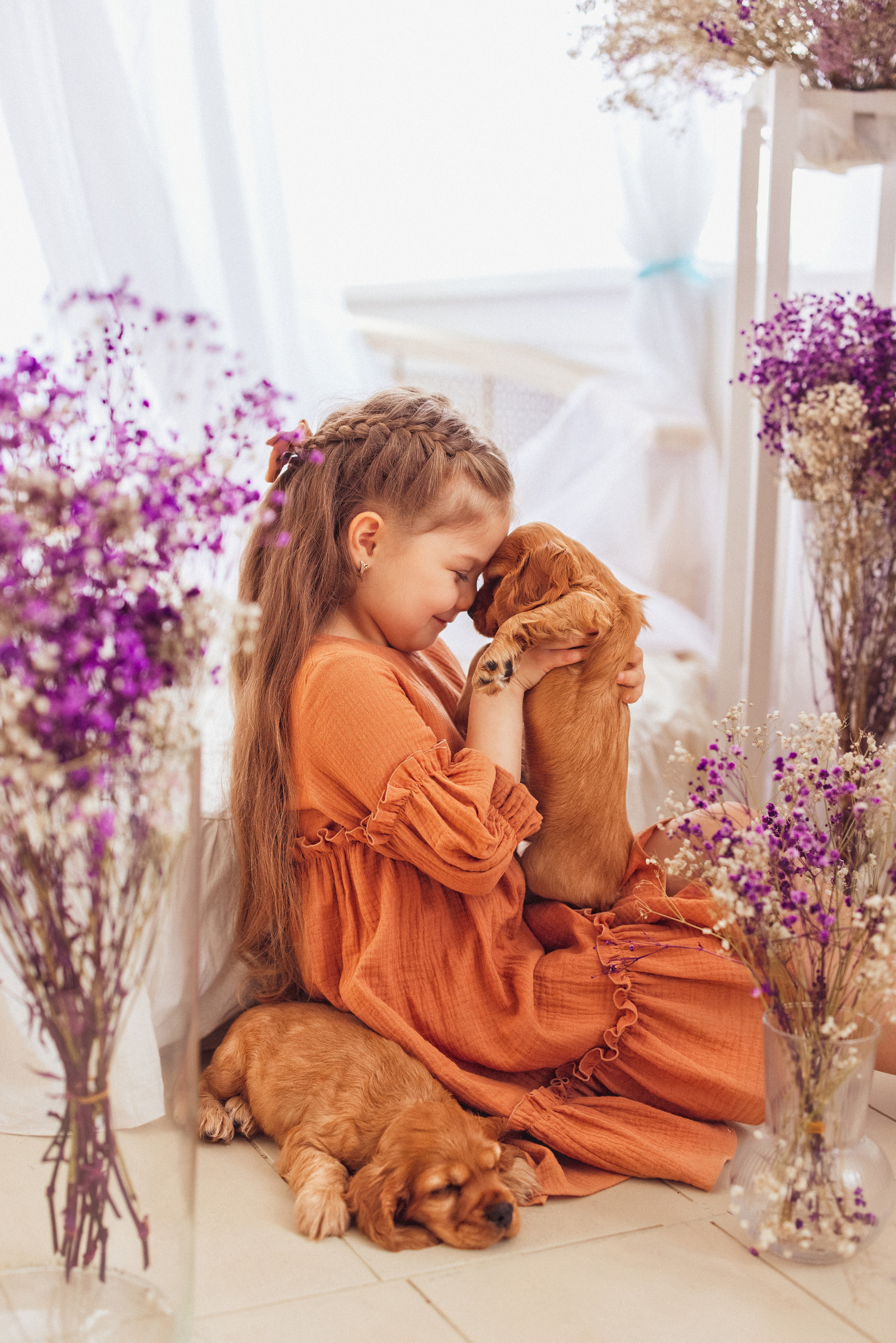 ЩЕНКИ (Кокер — спаниель). Семейный и детский фотограф в Краснодаре Анна Трашкова