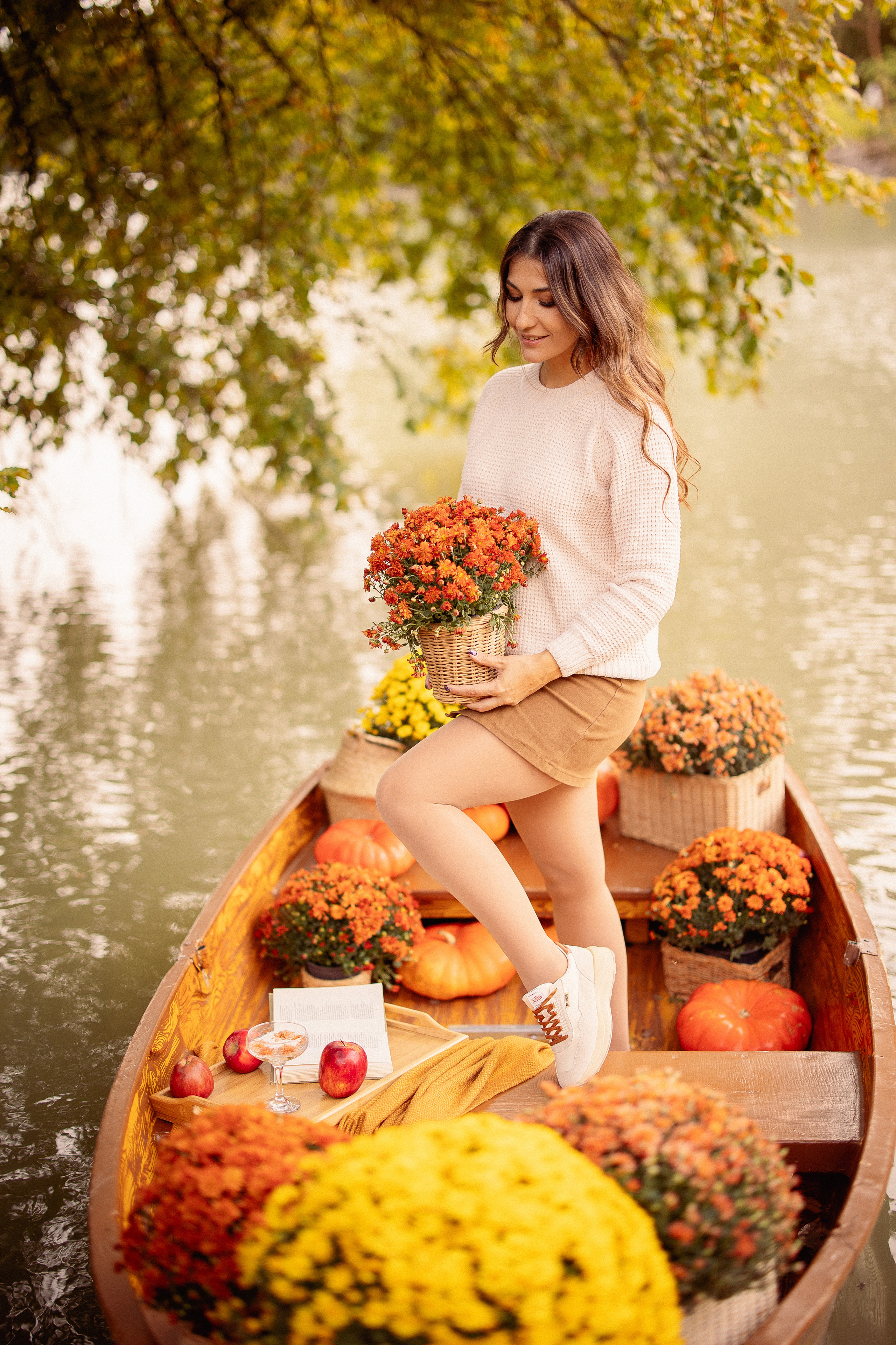 ЛОДКА, осень. Семейный и детский фотограф в Краснодаре Анна Трашкова