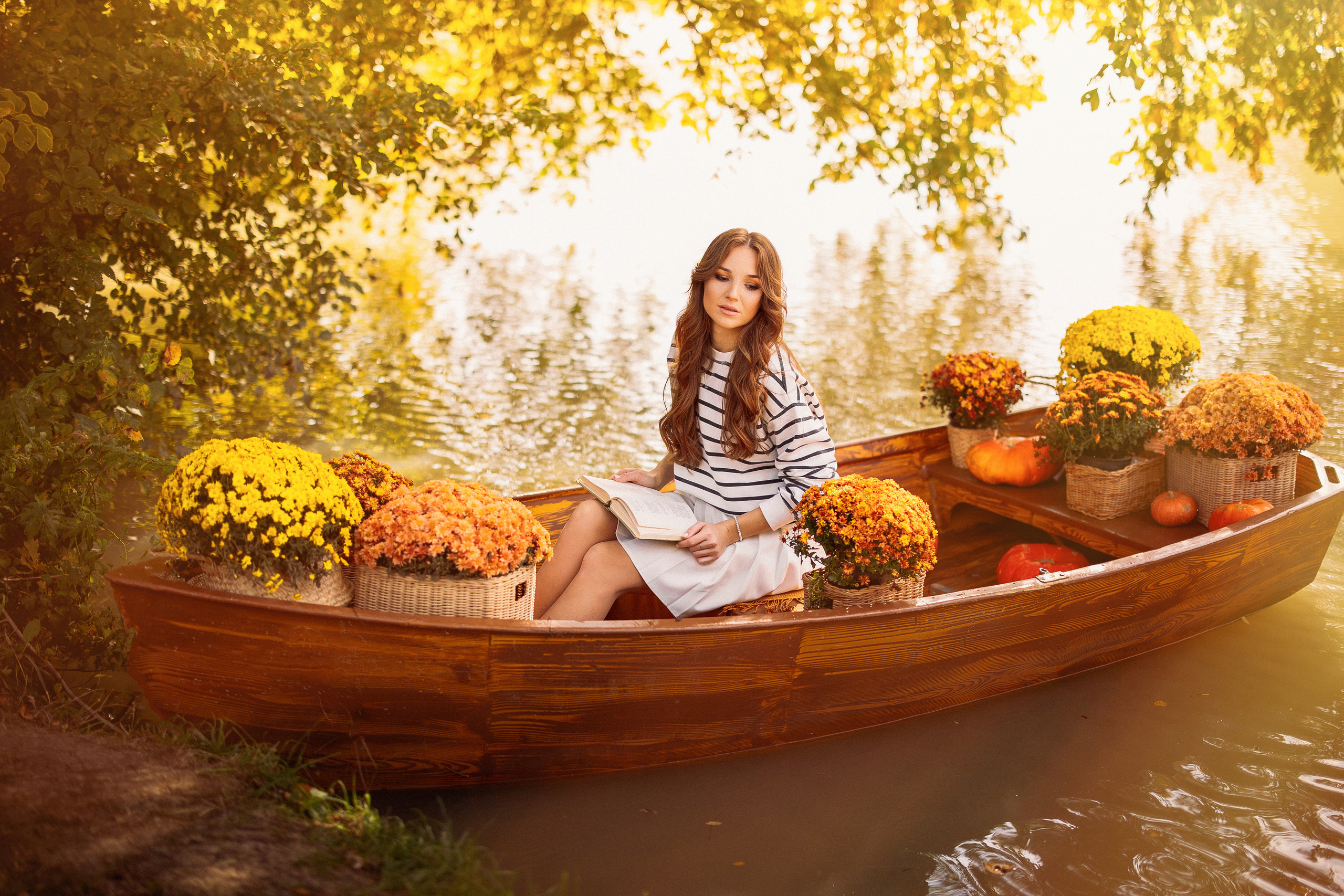 ЛОДКА, осень. Семейный и детский фотограф в Краснодаре Анна Трашкова
