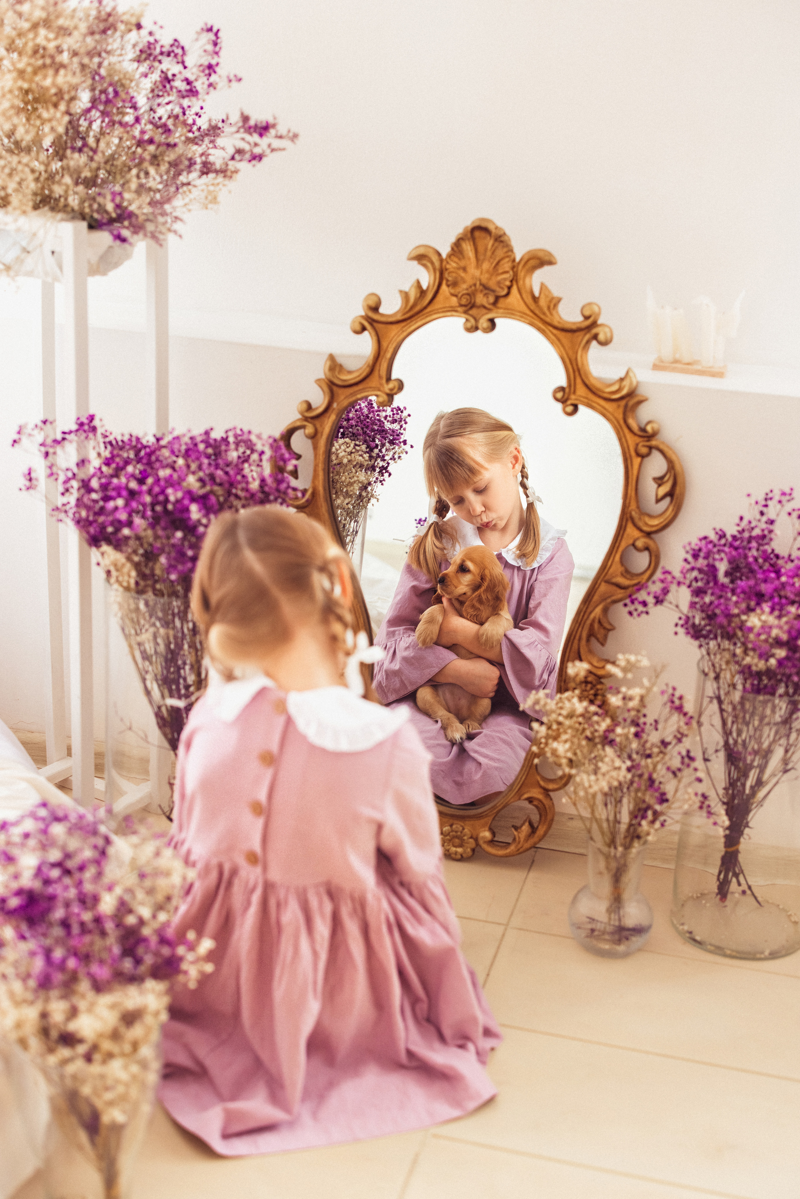 ЩЕНКИ (Кокер — спаниель). Семейный и детский фотограф в Краснодаре Анна Трашкова