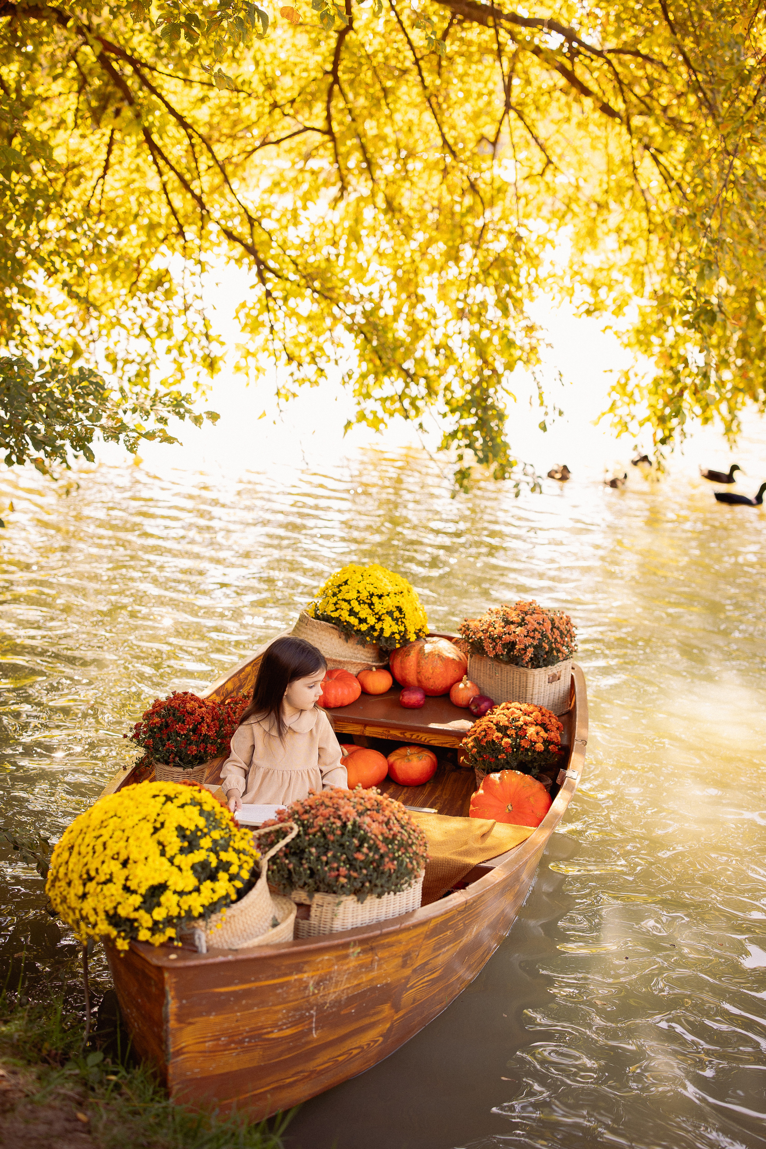 ЛОДКА, осень. Семейный и детский фотограф в Краснодаре Анна Трашкова