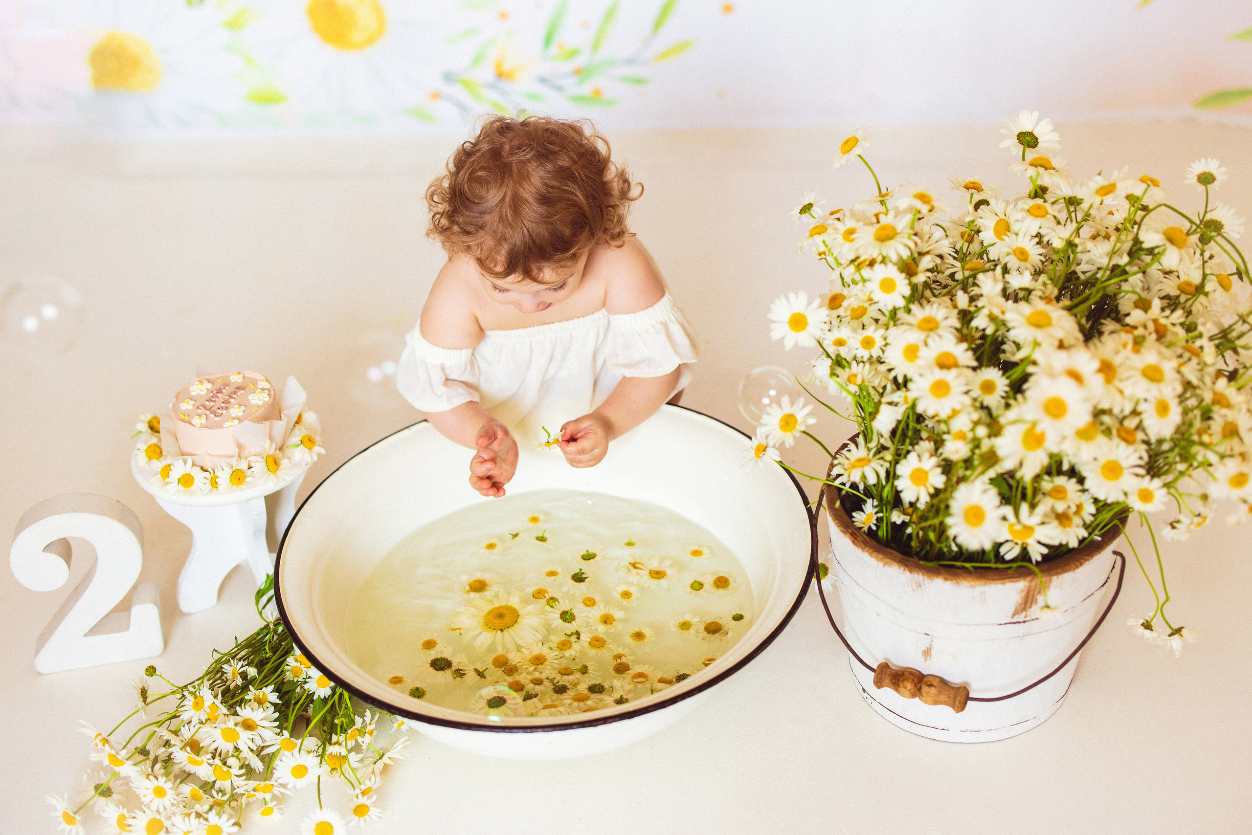 Ромашки, Фотостудия «АНТУРАЖ». Семейный и детский фотограф в Краснодаре Анна Трашкова