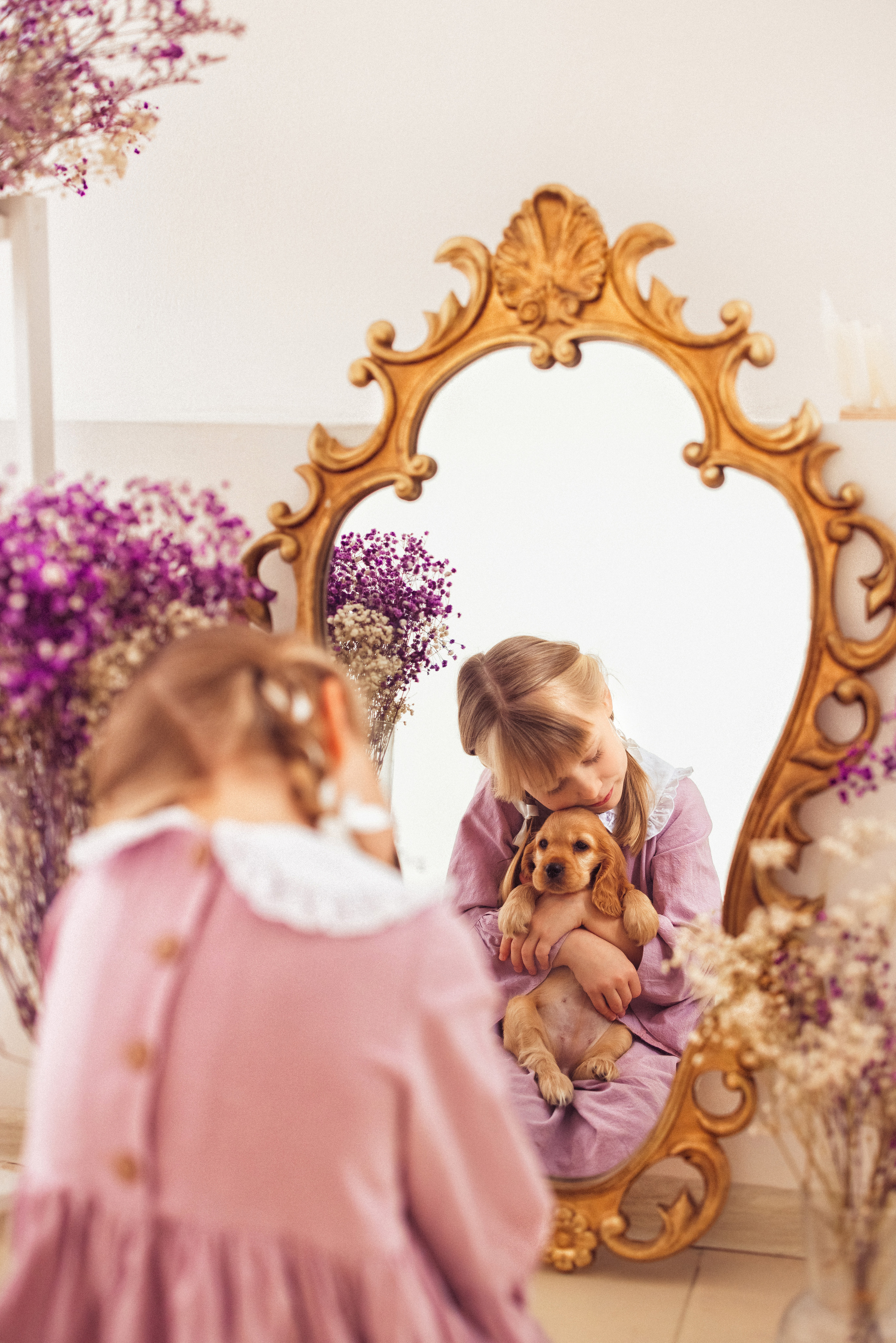 ЩЕНКИ (Кокер — спаниель). Семейный и детский фотограф в Краснодаре Анна Трашкова