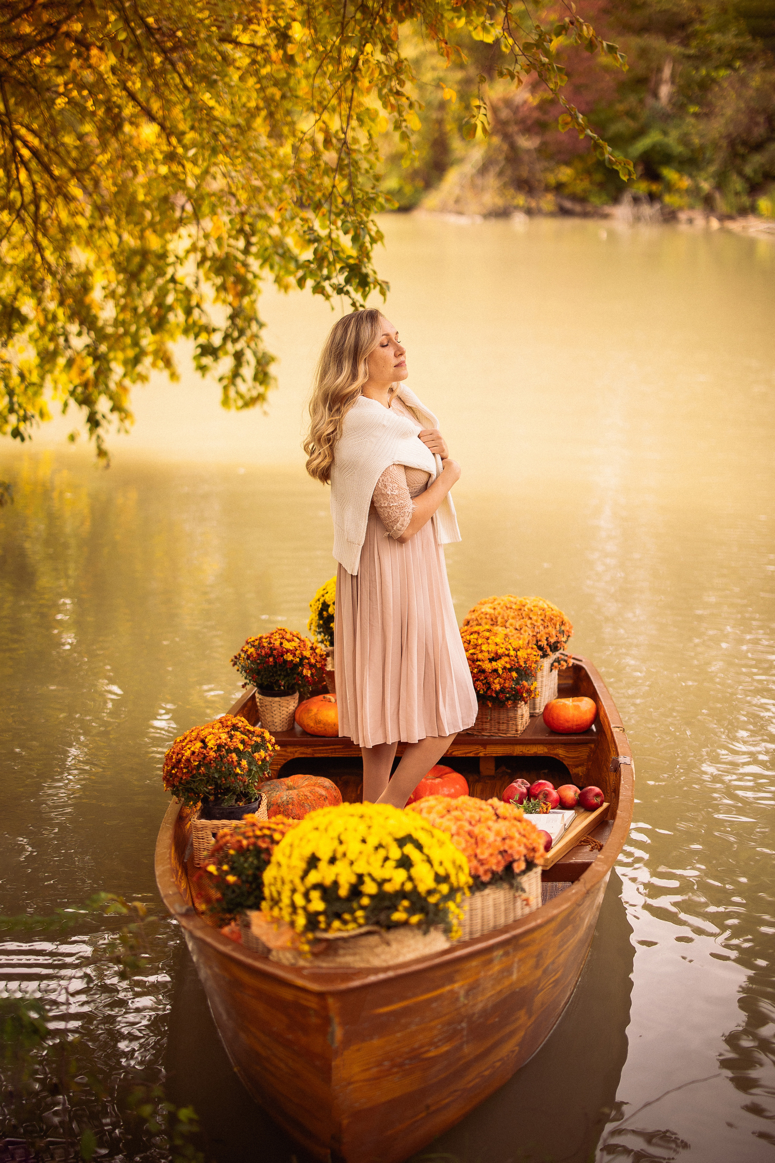ЛОДКА, осень. Семейный и детский фотограф в Краснодаре Анна Трашкова