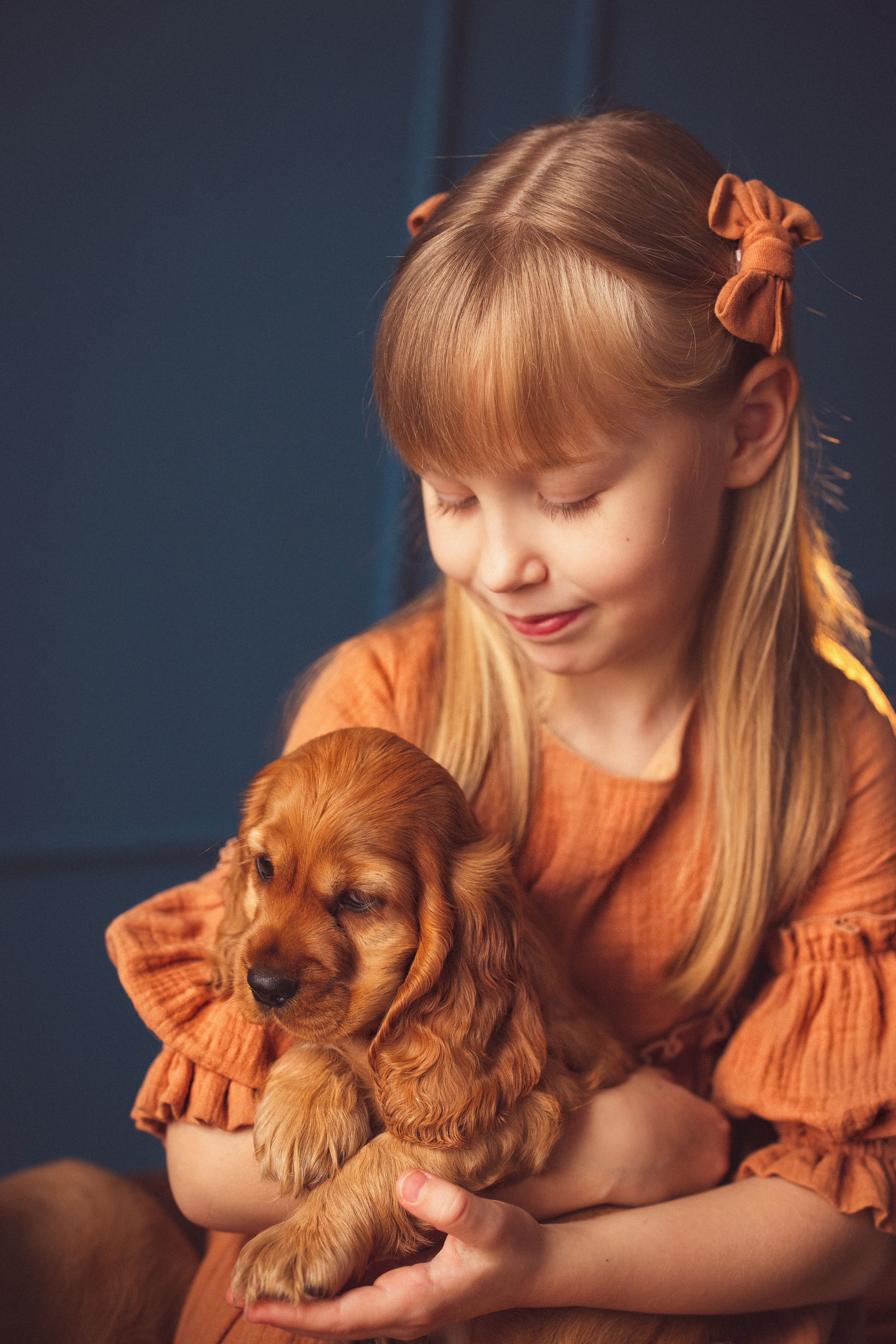 ЩЕНКИ (Кокер — спаниель). Семейный и детский фотограф в Краснодаре Анна Трашкова