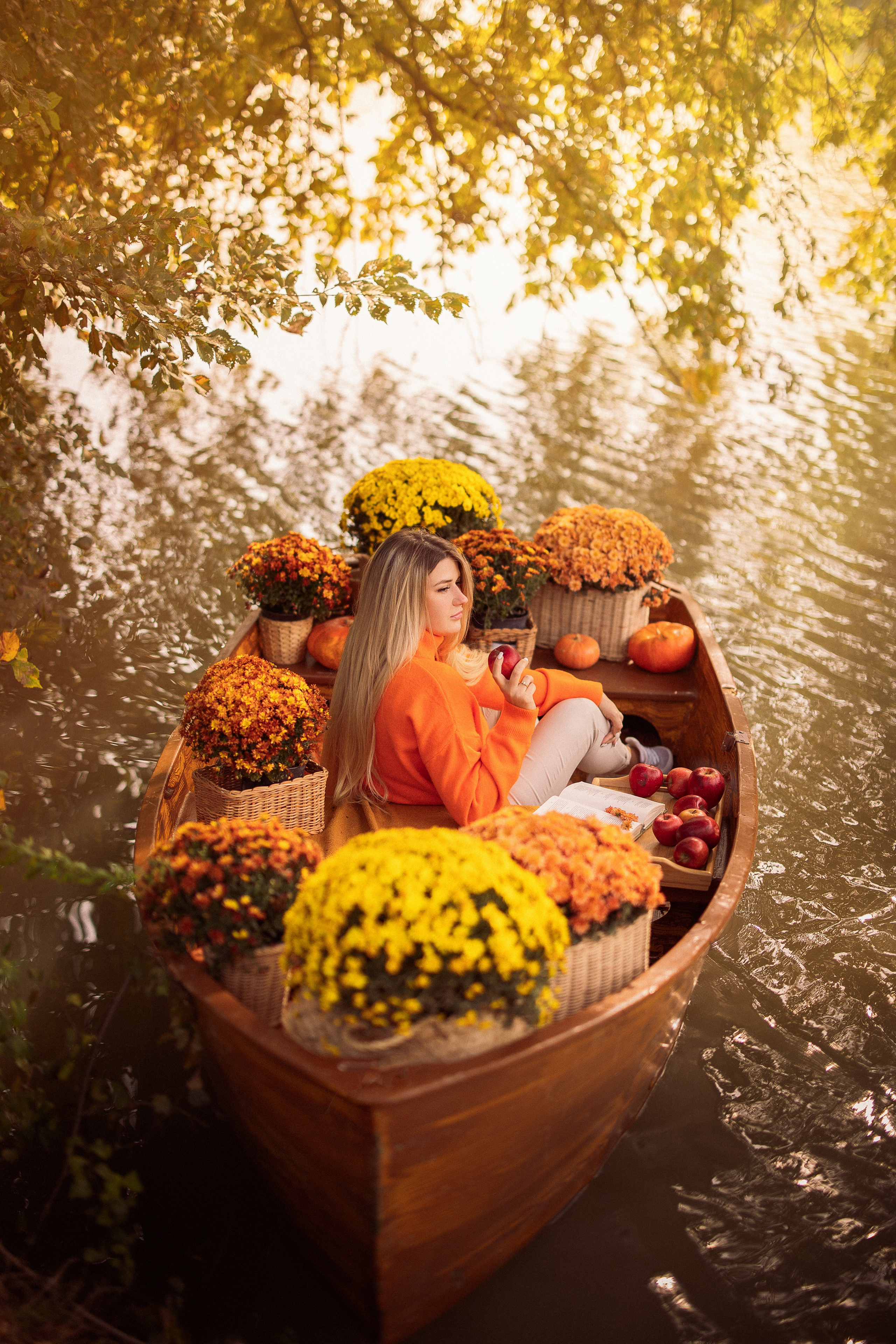 ЛОДКА, осень. Семейный и детский фотограф в Краснодаре Анна Трашкова