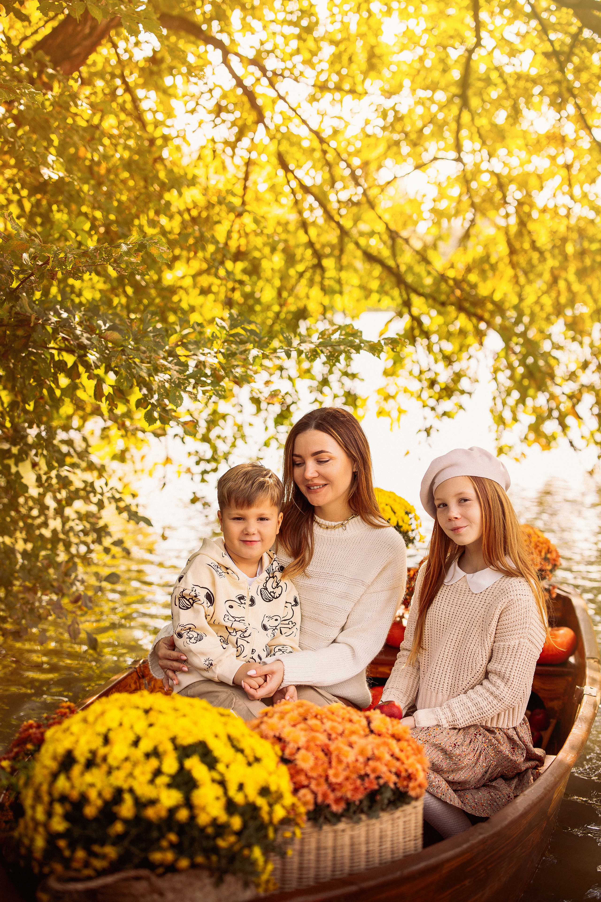 ЛОДКА, осень. Семейный и детский фотограф в Краснодаре Анна Трашкова