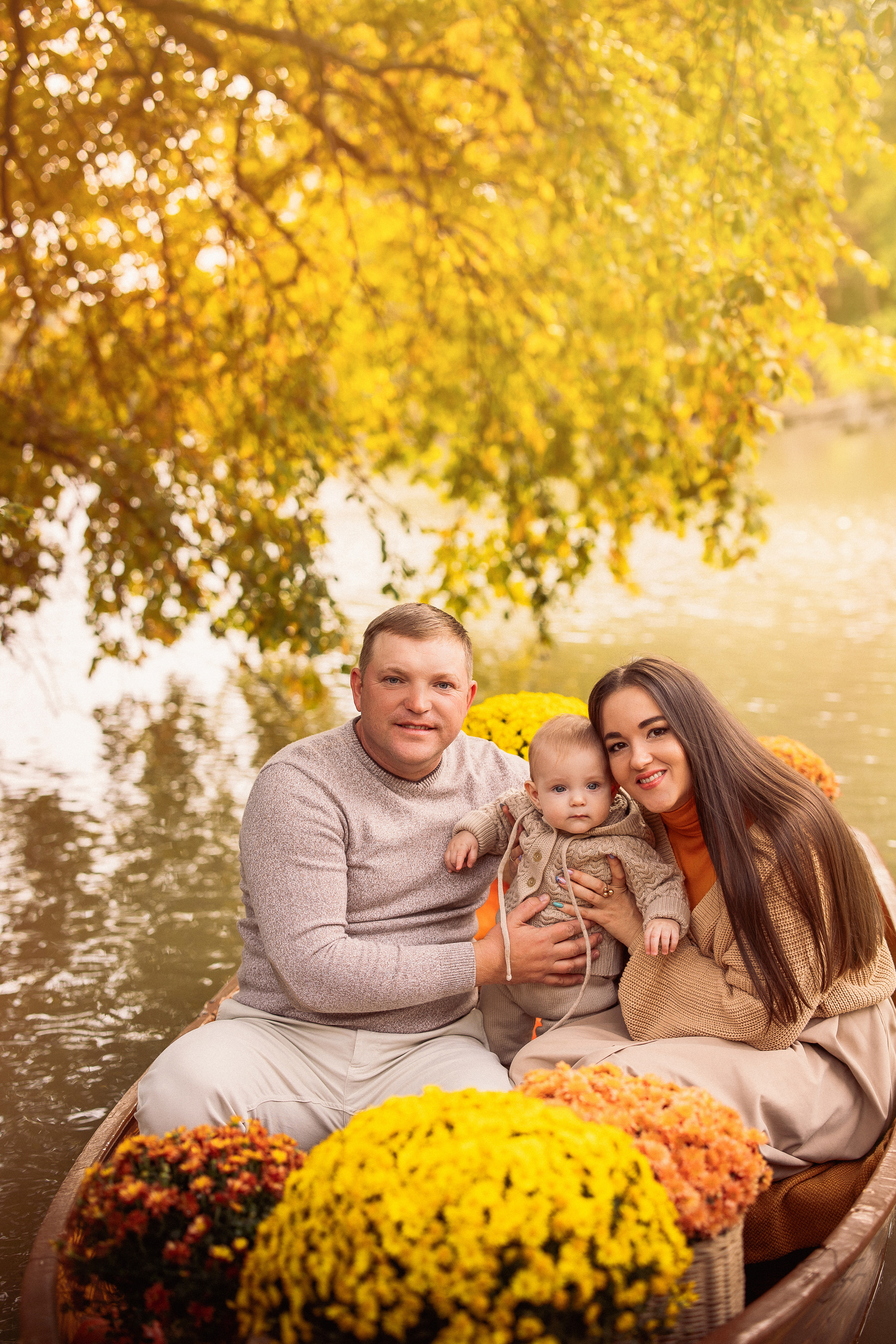 ЛОДКА, осень. Семейный и детский фотограф в Краснодаре Анна Трашкова