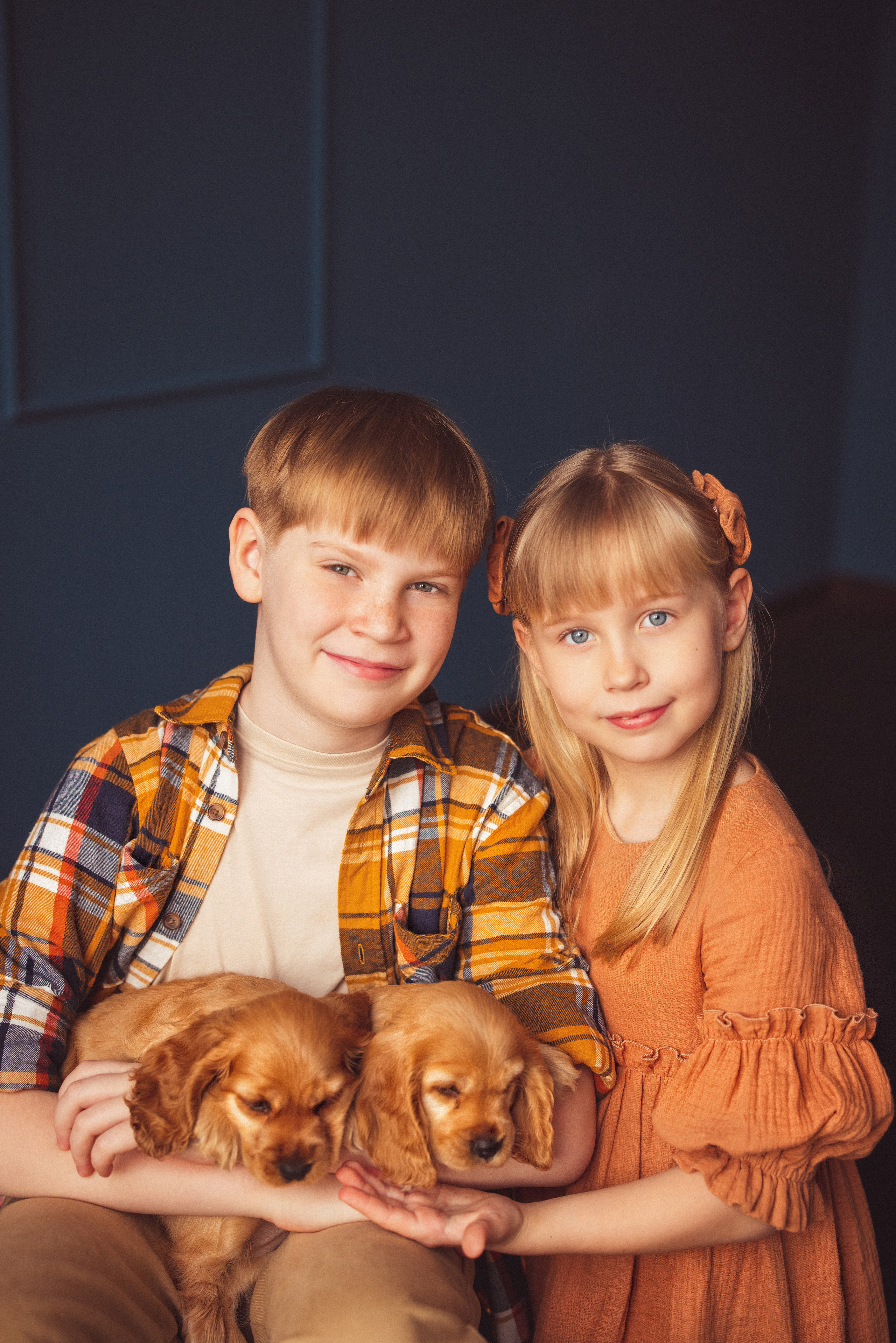 ЩЕНКИ (Кокер — спаниель). Семейный и детский фотограф в Краснодаре Анна Трашкова