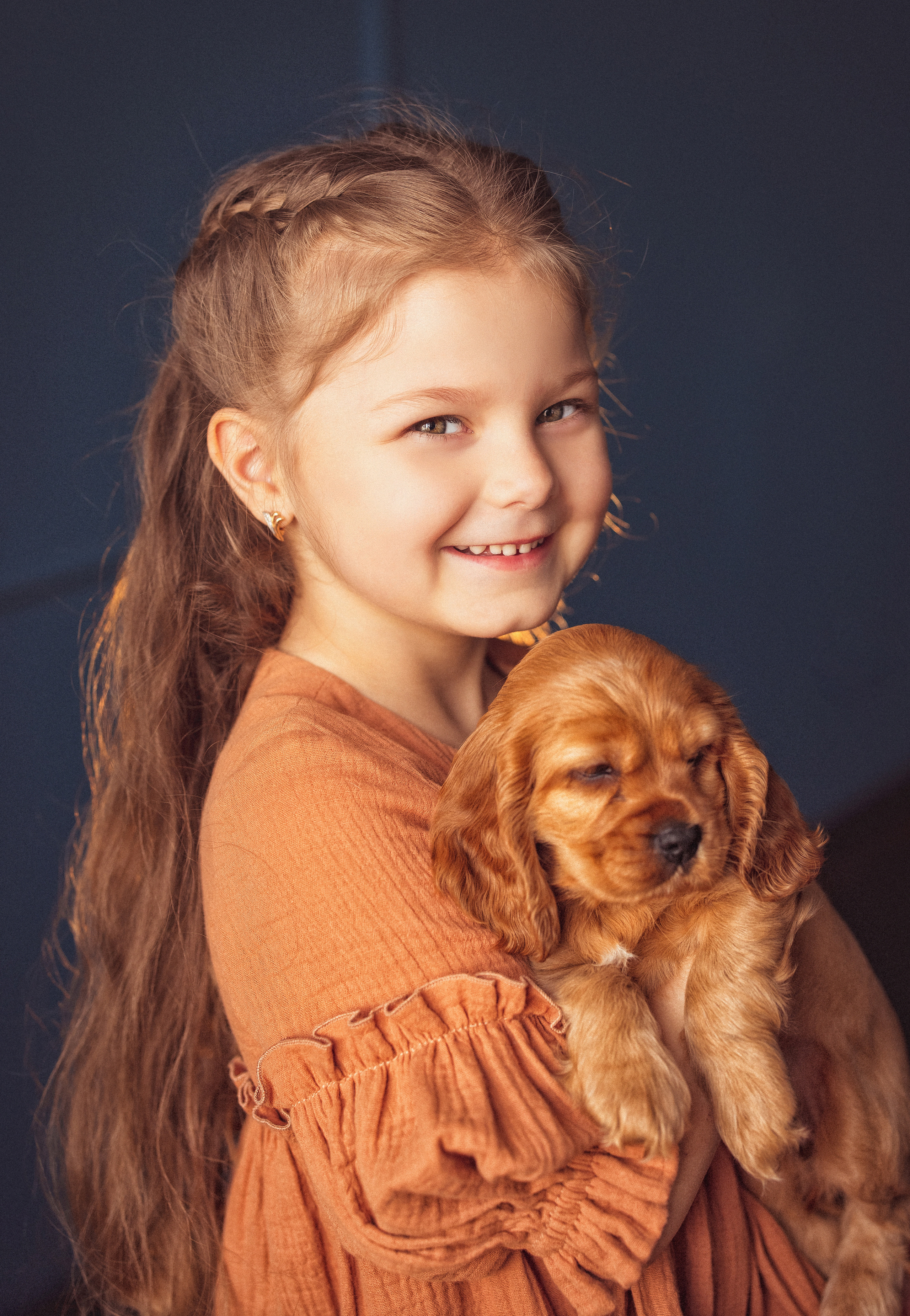 ЩЕНКИ (Кокер — спаниель). Семейный и детский фотограф в Краснодаре Анна Трашкова