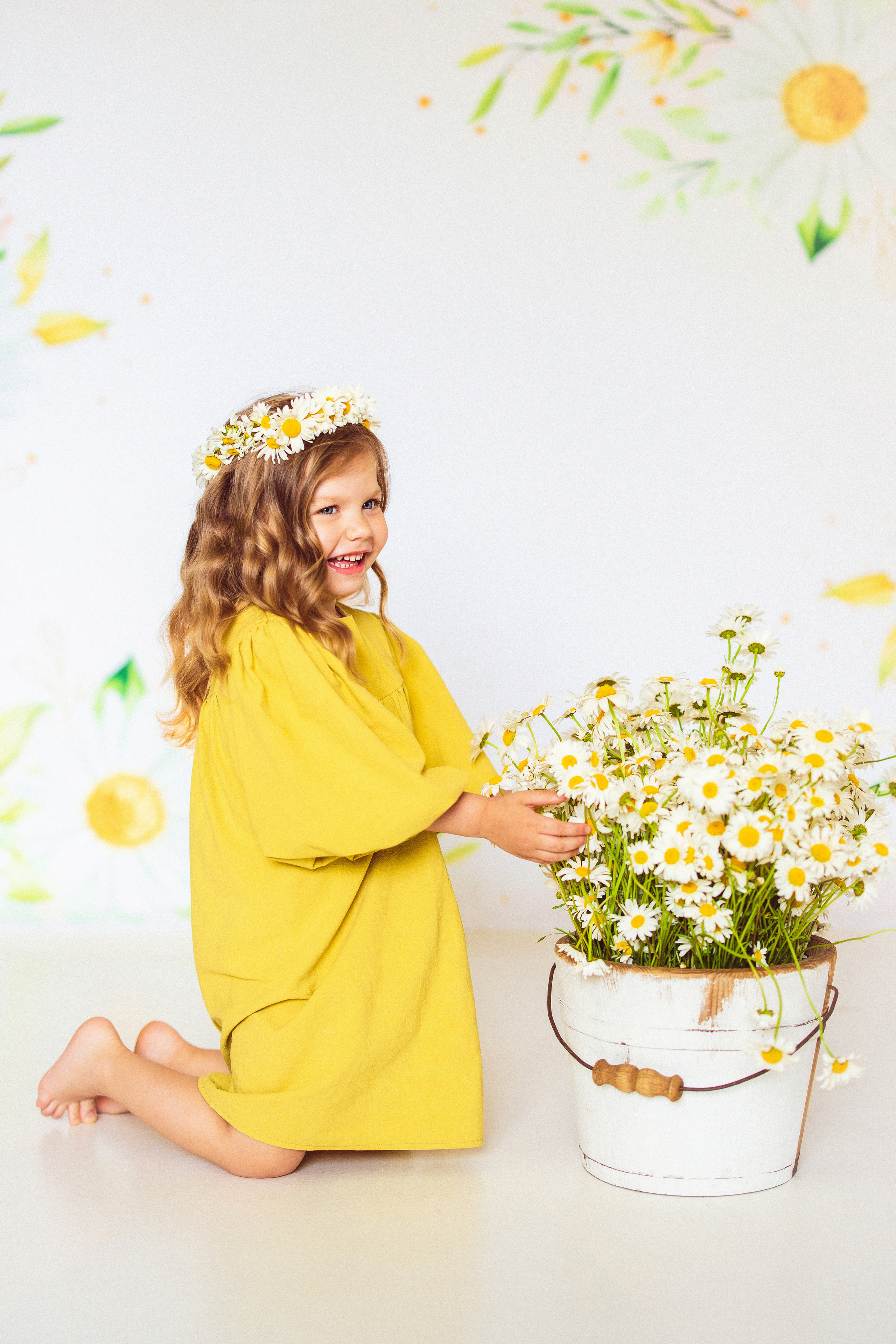 Ромашки, Фотостудия «АНТУРАЖ». Семейный и детский фотограф в Краснодаре Анна Трашкова