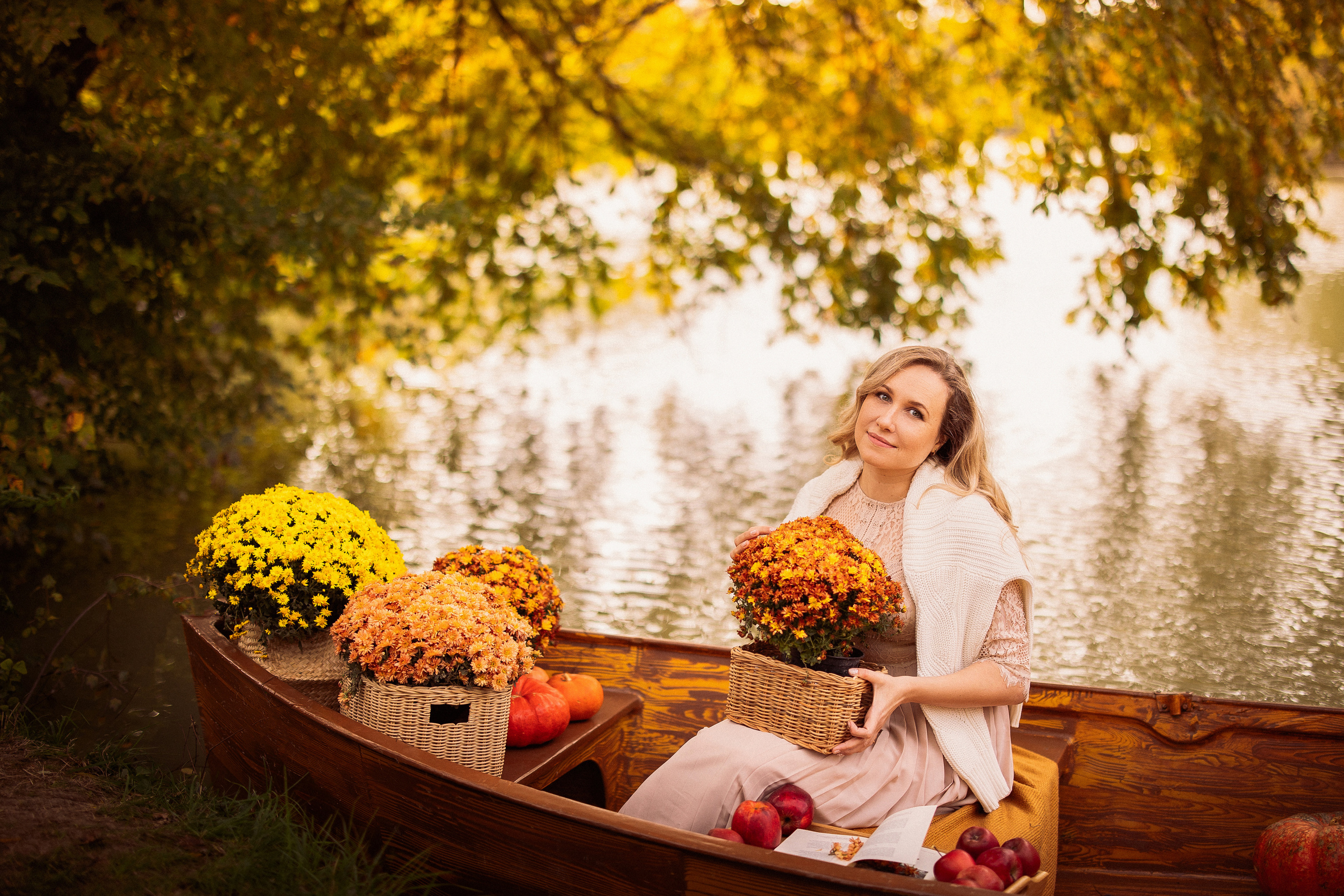 ЛОДКА, осень. Семейный и детский фотограф в Краснодаре Анна Трашкова