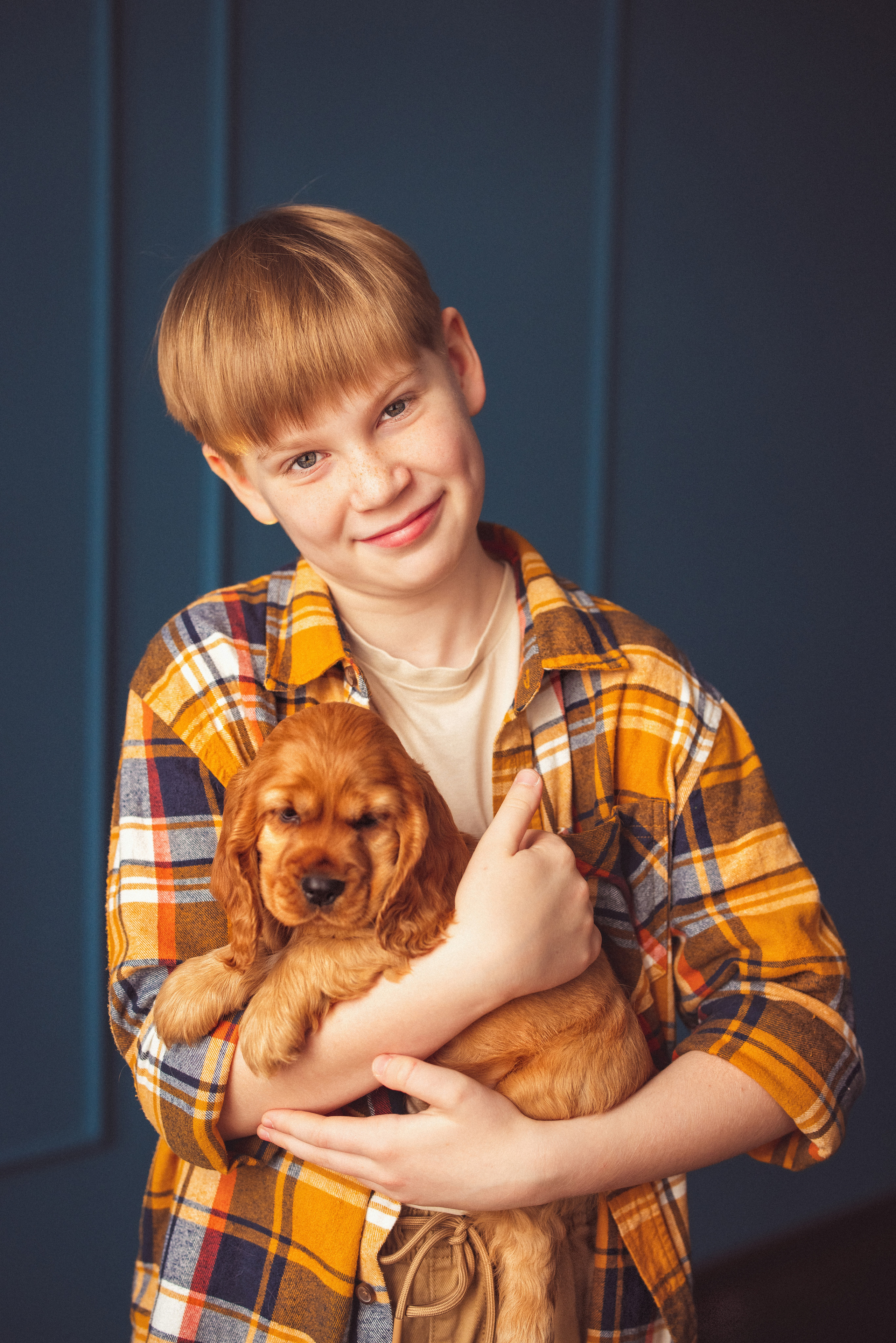 ЩЕНКИ (Кокер — спаниель). Семейный и детский фотограф в Краснодаре Анна Трашкова