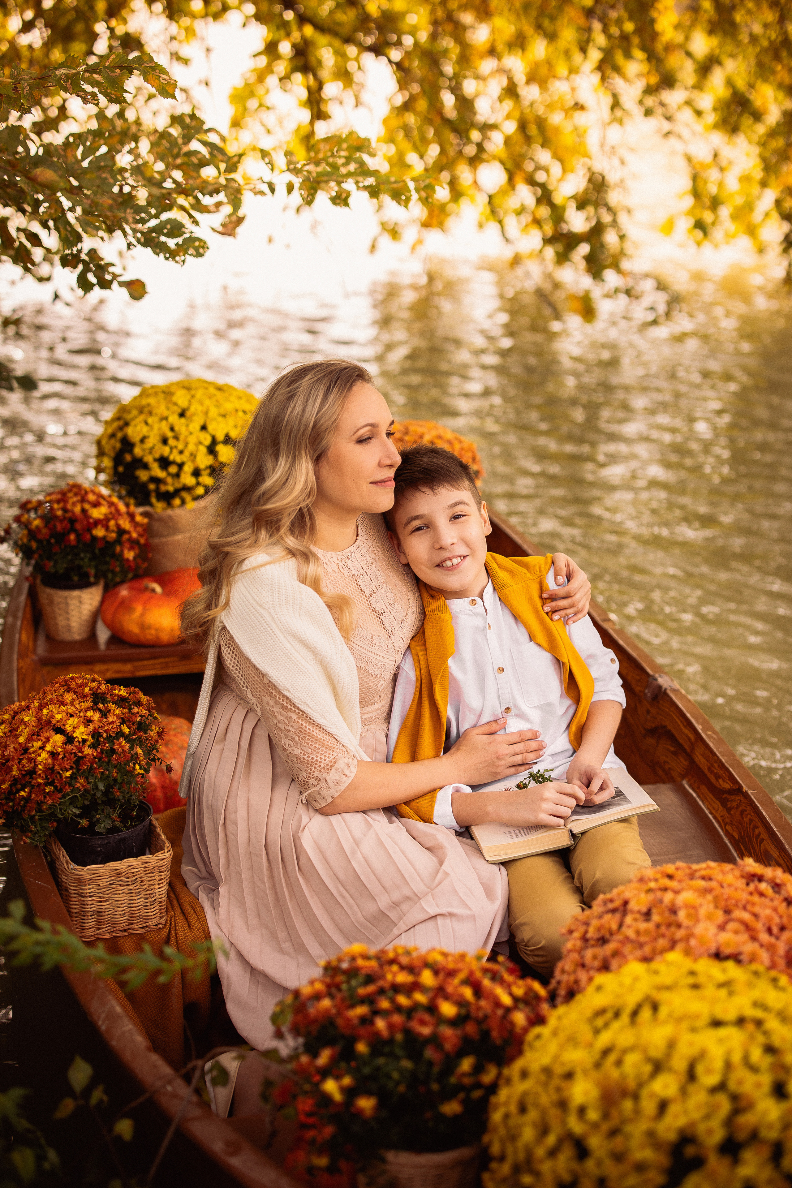 ЛОДКА, осень. Семейный и детский фотограф в Краснодаре Анна Трашкова