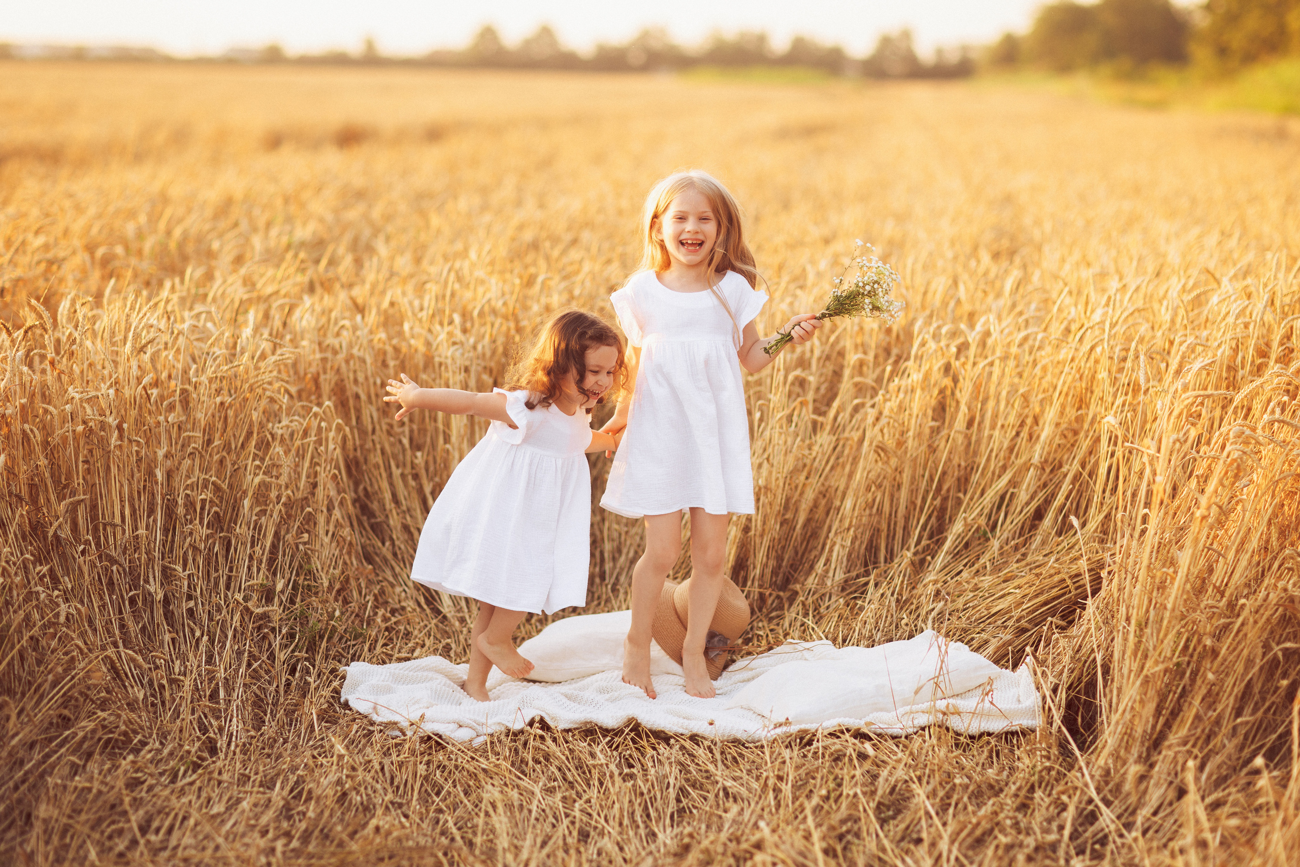 Пшеничное поле, семьи. Семейный и детский фотограф в Краснодаре Анна Трашкова
