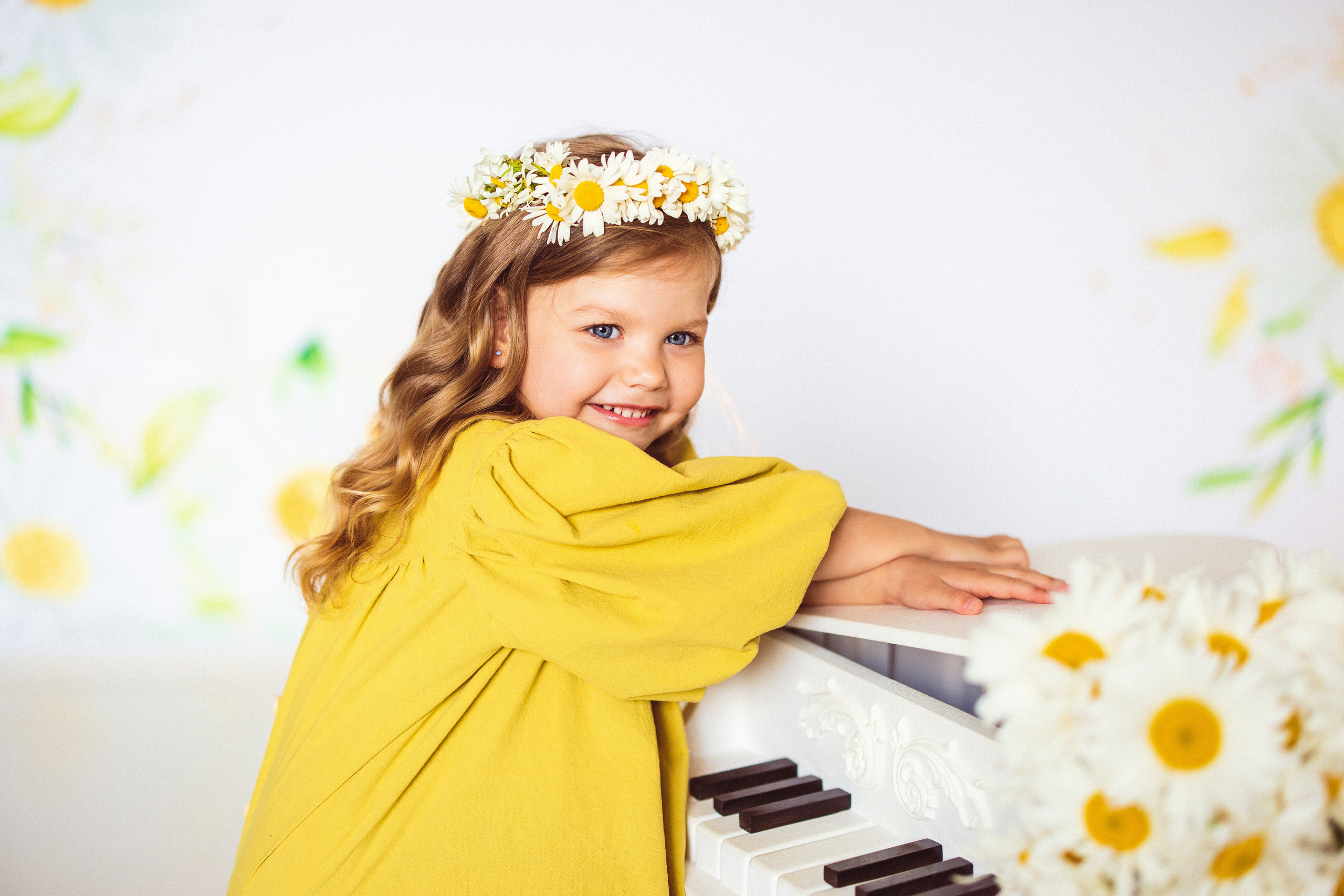 Ромашки, Фотостудия «АНТУРАЖ». Семейный и детский фотограф в Краснодаре Анна Трашкова