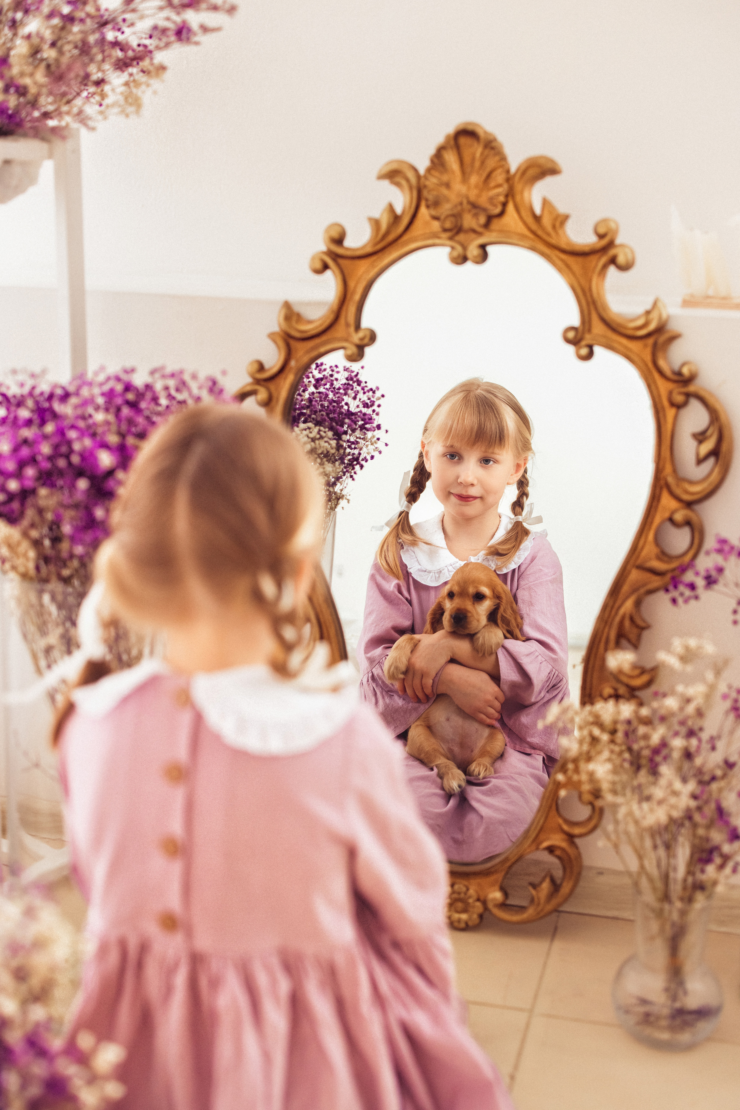 ЩЕНКИ (Кокер — спаниель). Семейный и детский фотограф в Краснодаре Анна Трашкова