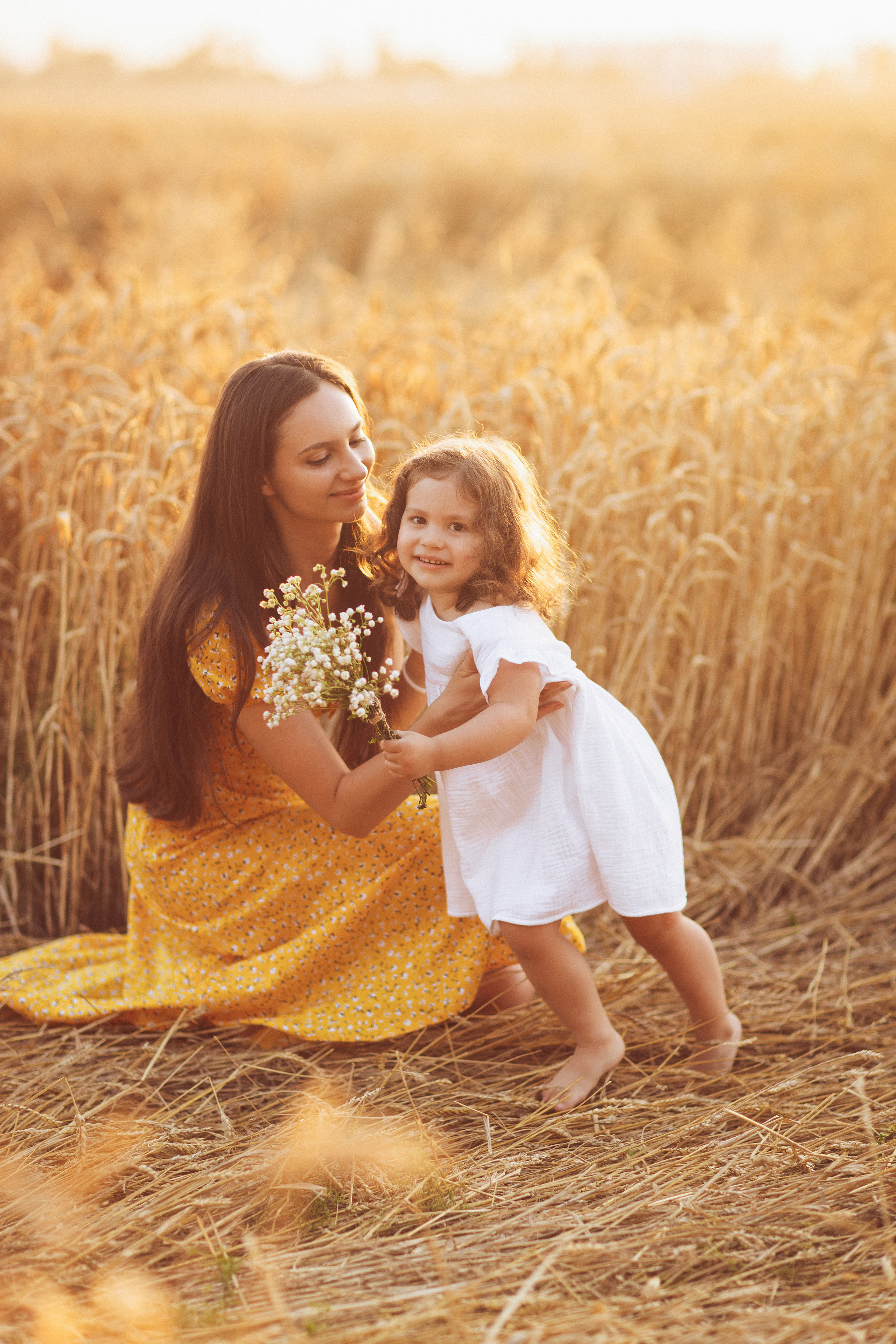Пшеничное поле, семьи. Семейный и детский фотограф в Краснодаре Анна Трашкова