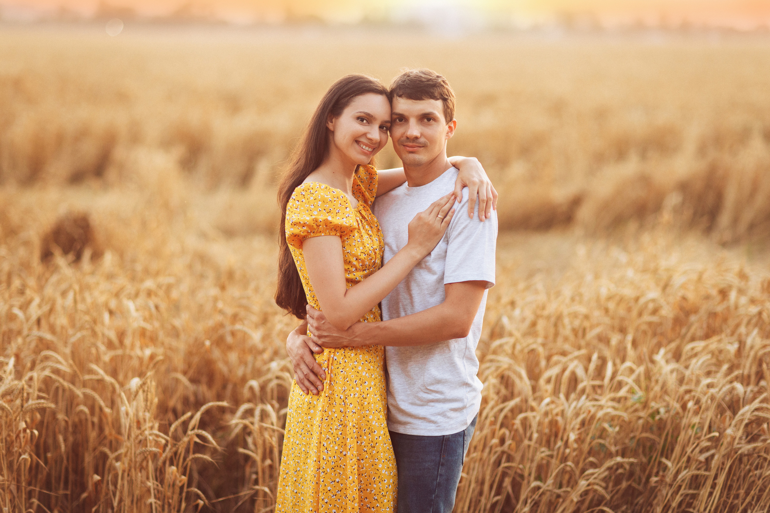 Пшеничное поле, семьи. Семейный и детский фотограф в Краснодаре Анна Трашкова