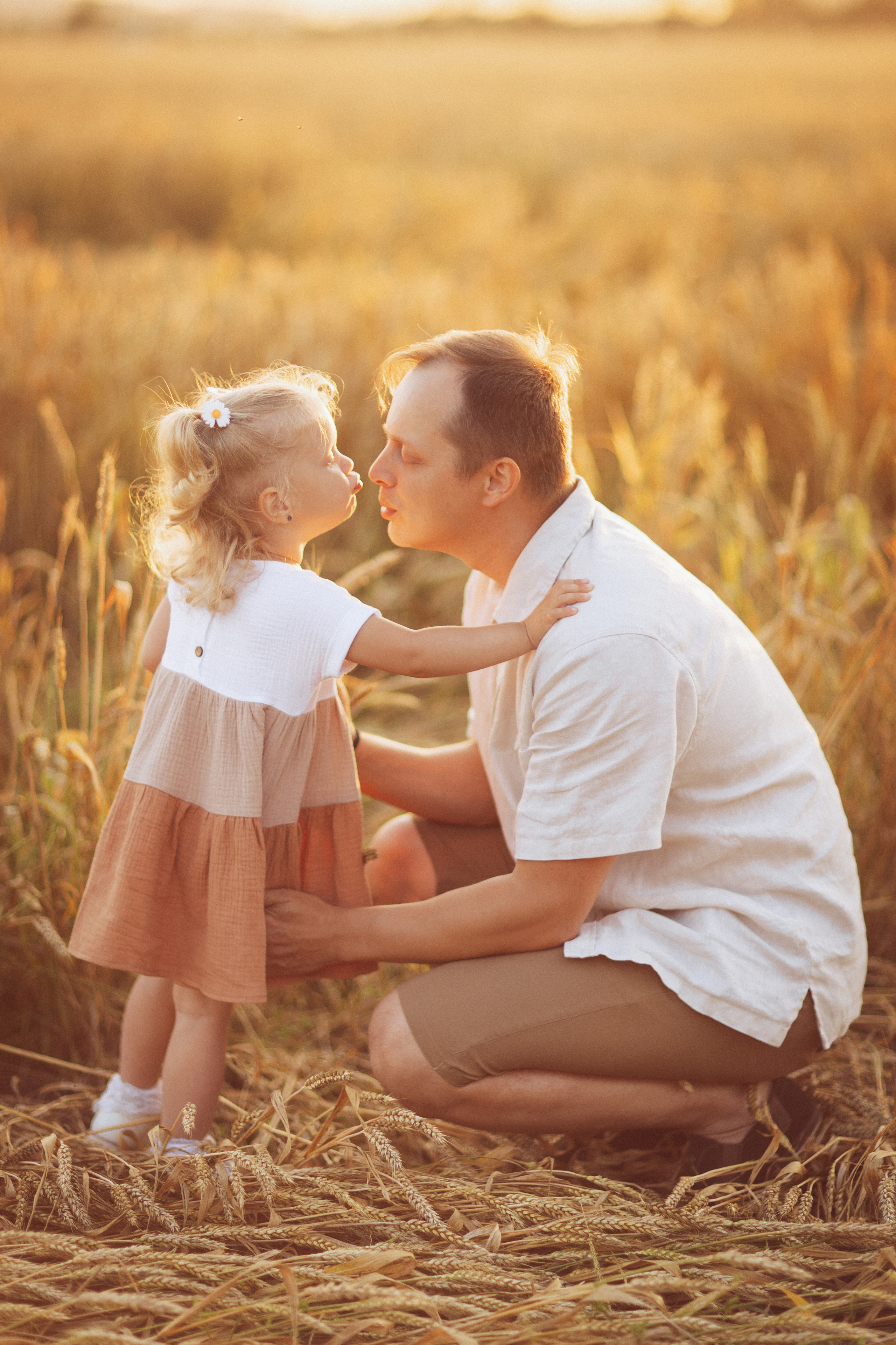Пшеничное поле, семья Лизы. Семейный и детский фотограф в Краснодаре Анна Трашкова