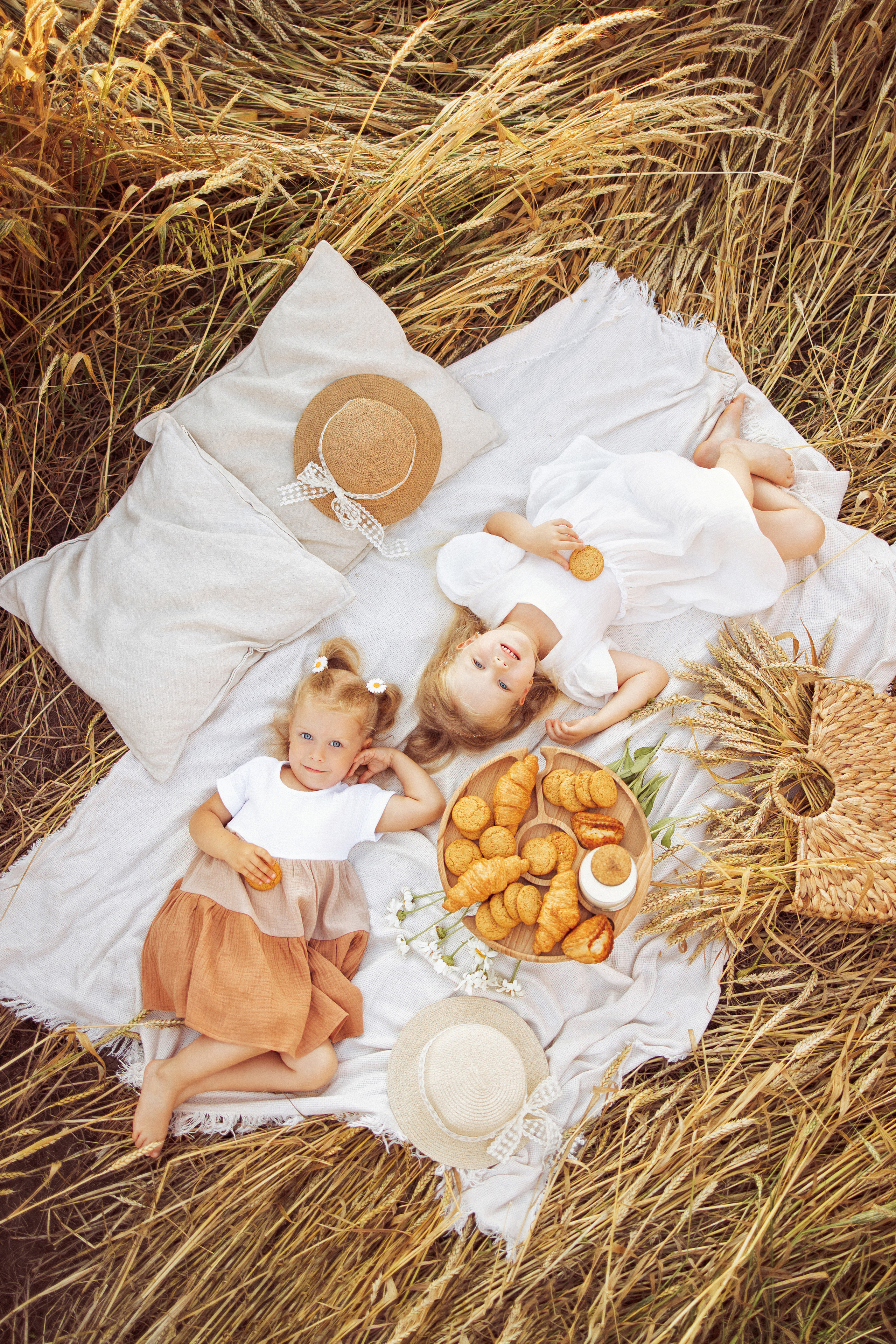 Пшеничное поле, семья Лизы. Семейный и детский фотограф в Краснодаре Анна Трашкова