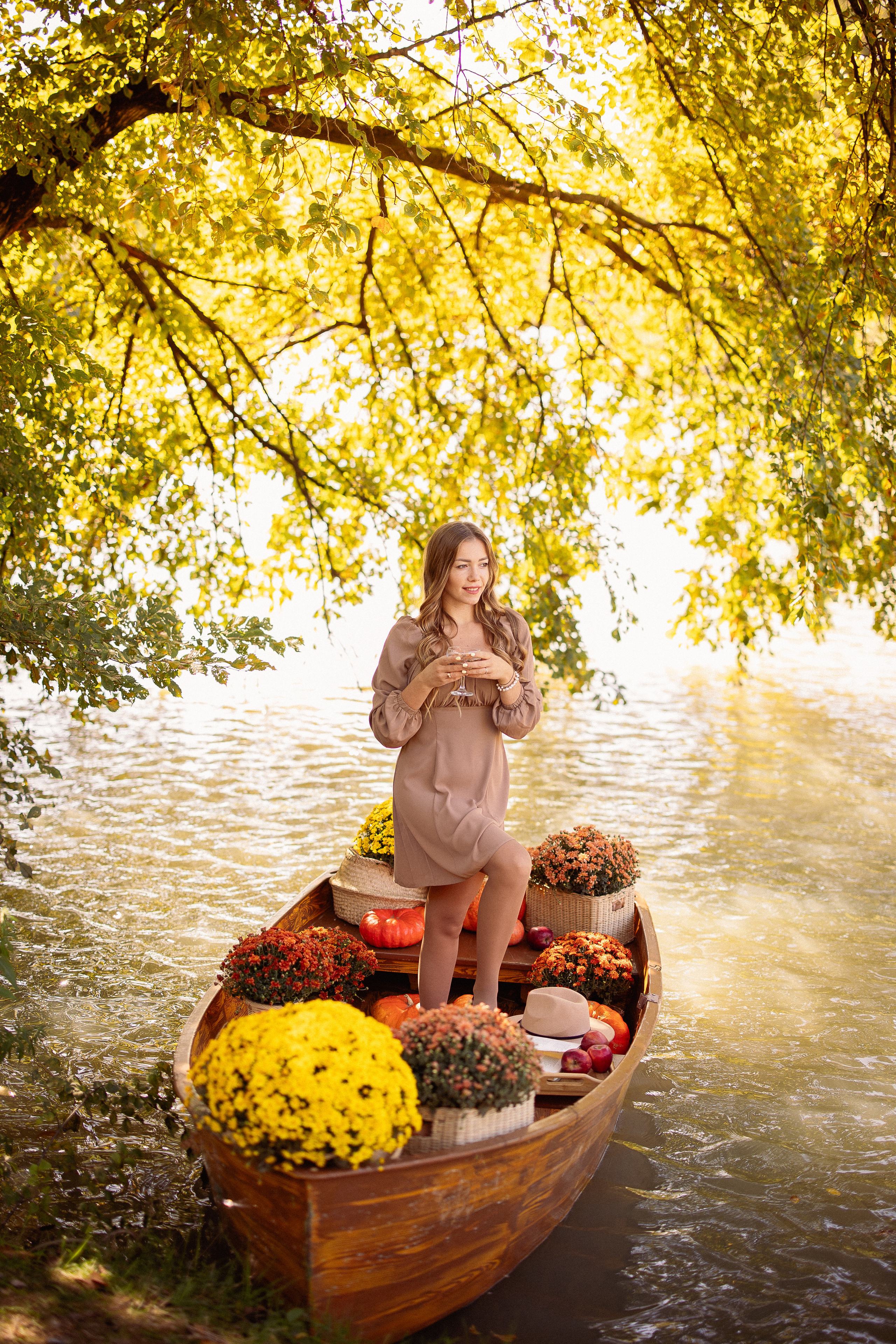 ЛОДКА, осень. Семейный и детский фотограф в Краснодаре Анна Трашкова