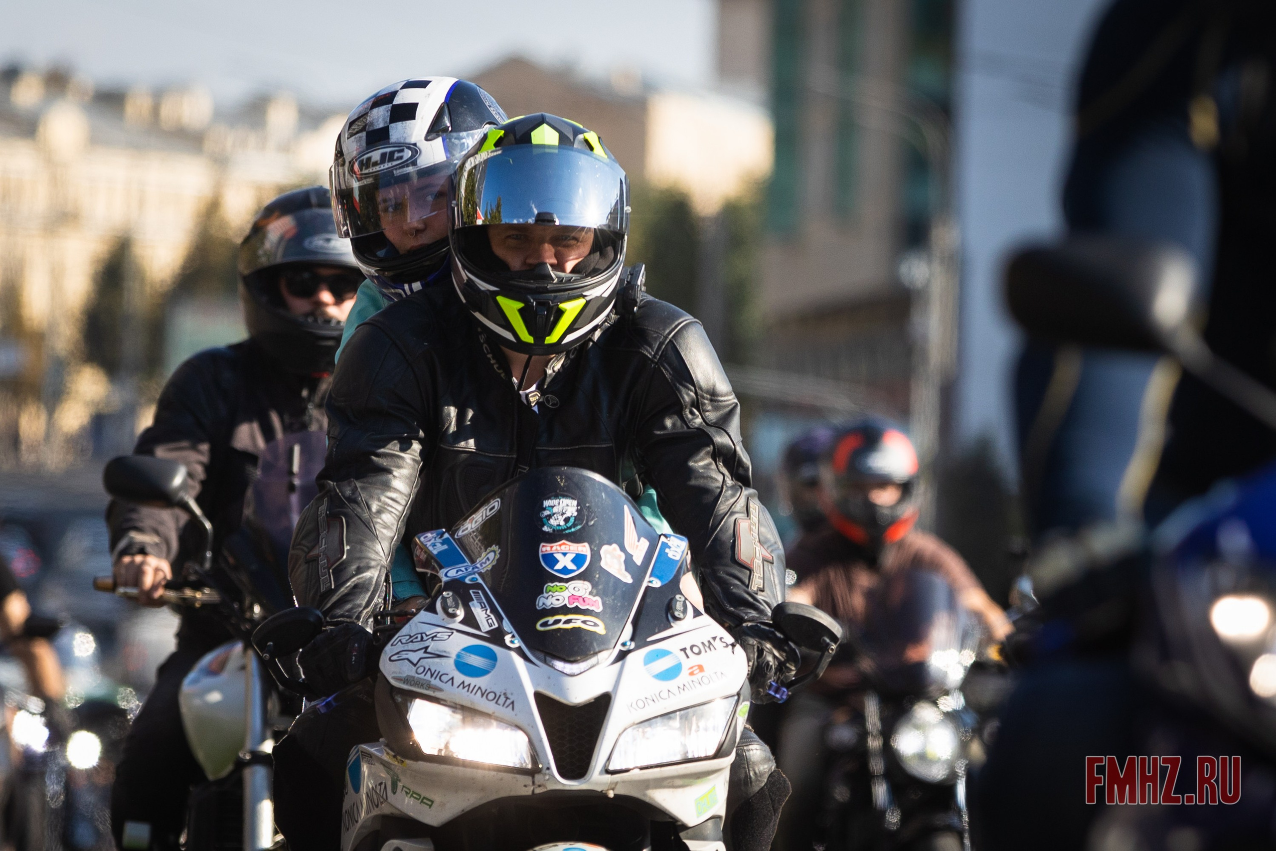 Закрытие Мотосезона 2023 на проспекте Академика Сахарова. Фотограф Владимир Охрименко