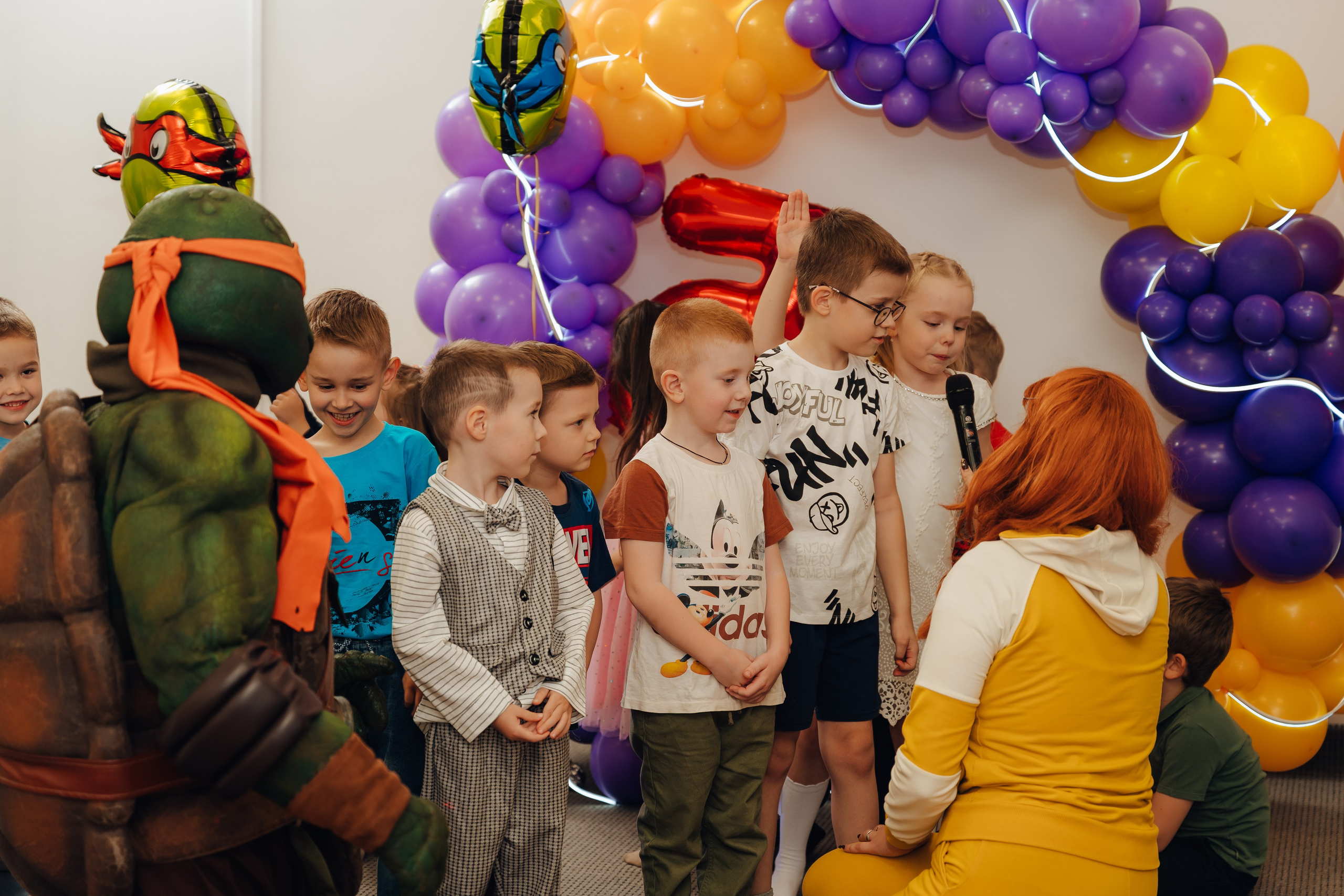 Праздник Матвея Мультифокс. Детский и семейный фотограф Катерина Мишина