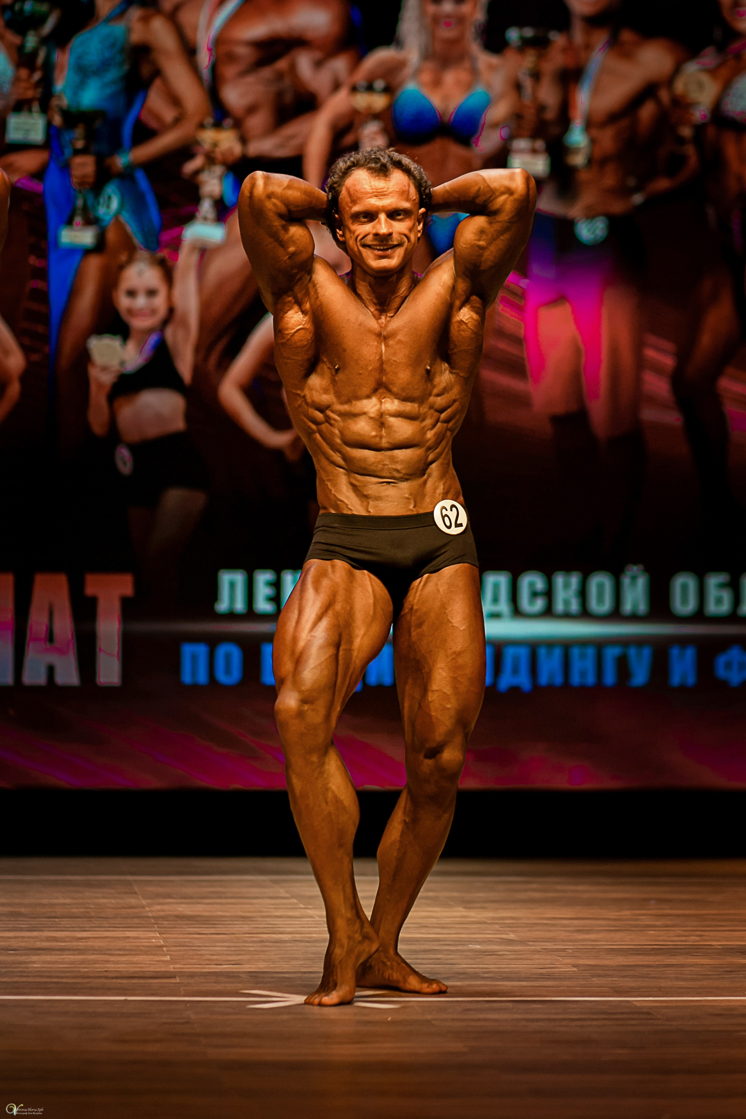 Съемка чемпионата по бодибилдингу. Фотограф женский и мужской портрет Санкт-Петербург