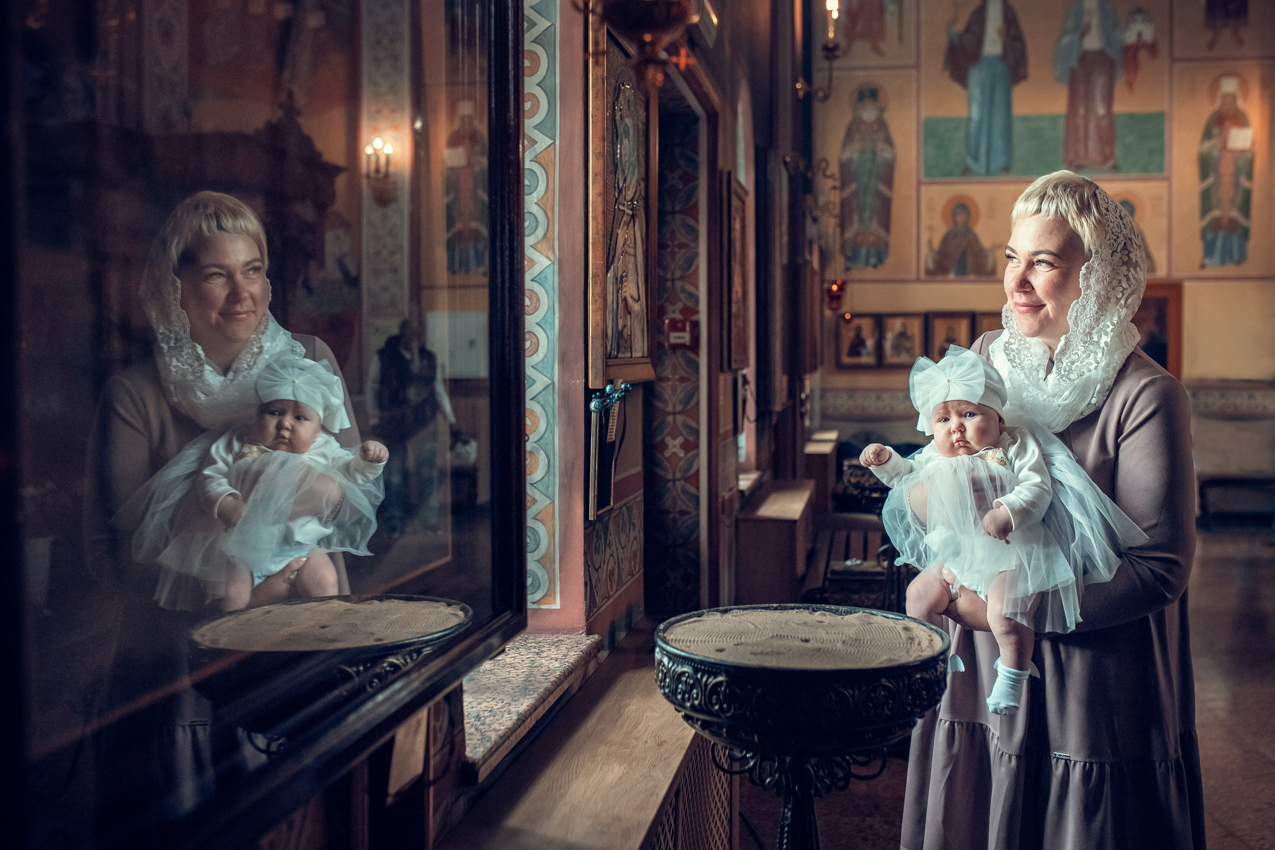 Церковь преподобномученицы великой княгини Елисаветы Феодоровны. Екатерина Крапивина фотограф церковных Таинств в Нижний Новгороде