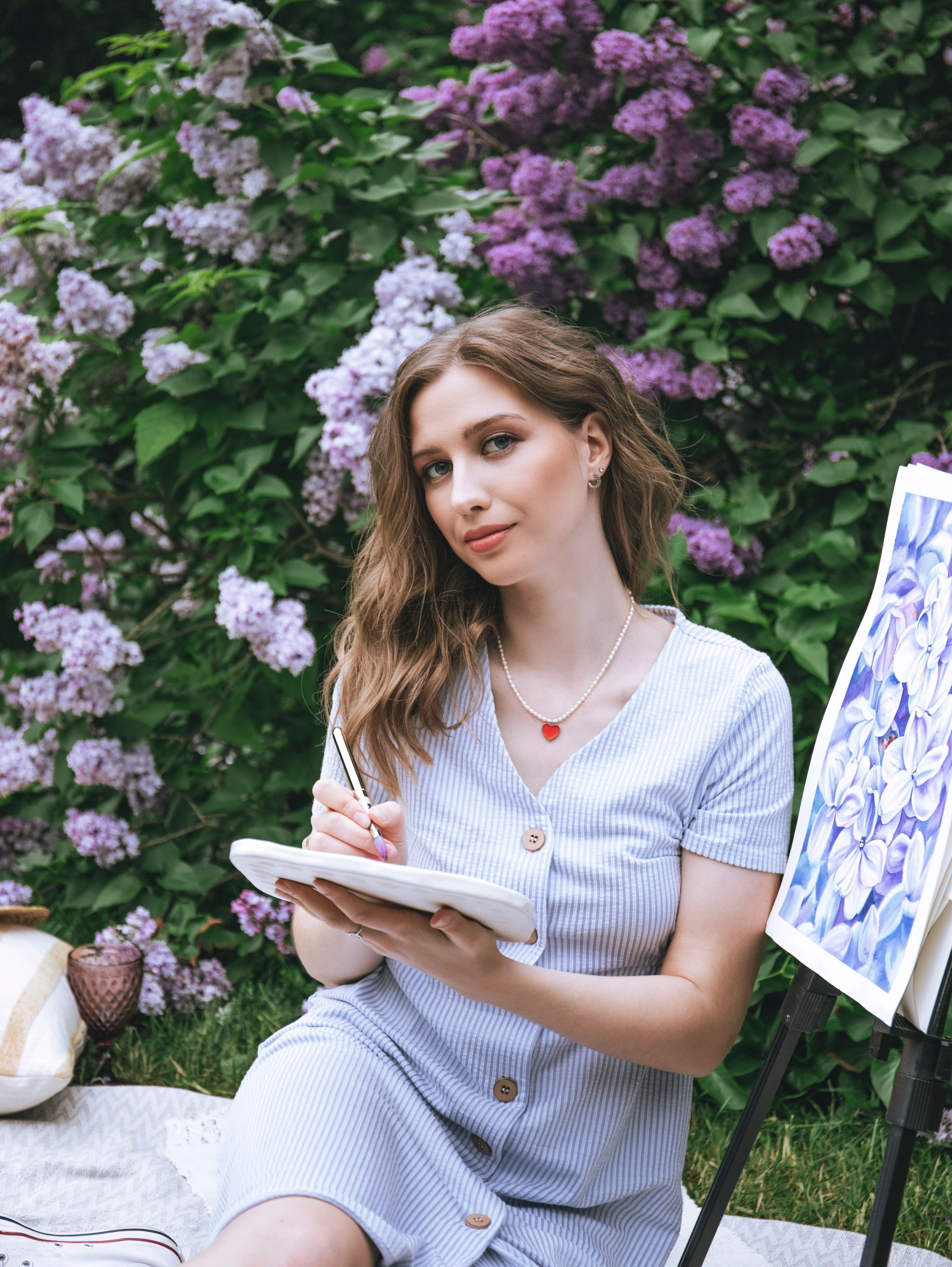 Цветение сирени. Свадебный и семейный фотограф в Москве Мила Широких