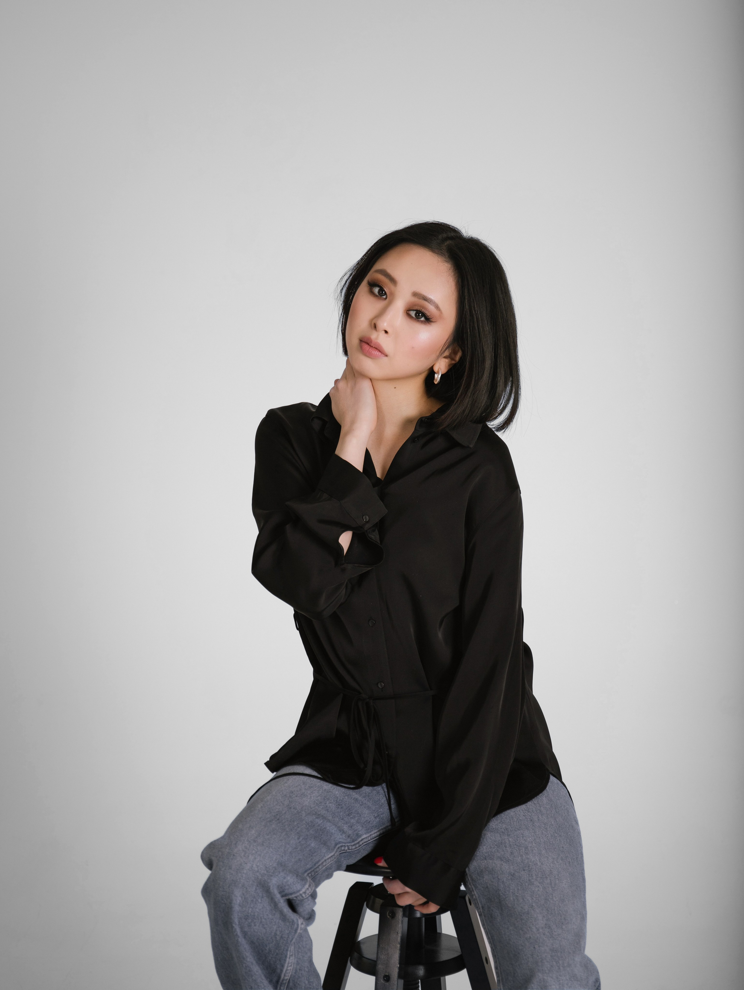 На циклораме. Свадебный и семейный фотограф в Москве Мила Широких